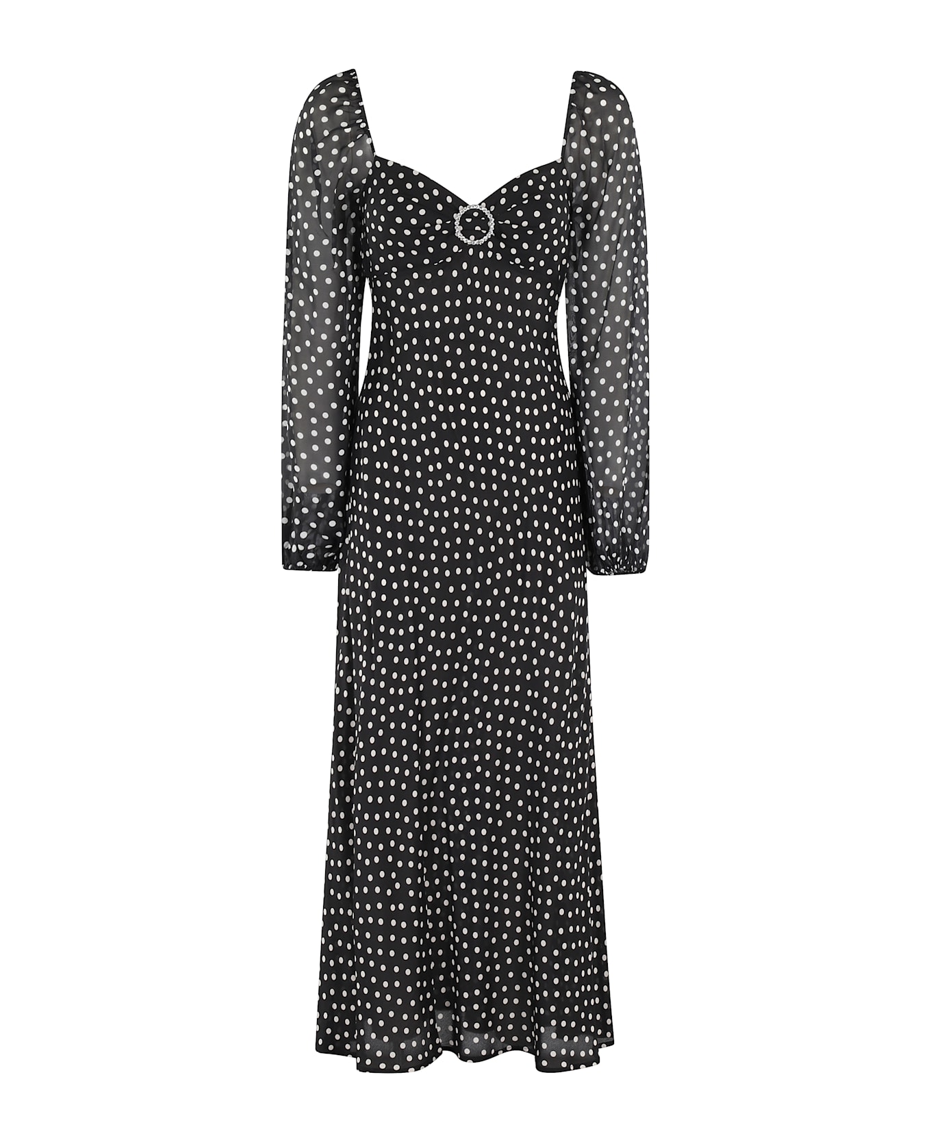 RIXO Ivy - London Spot Black