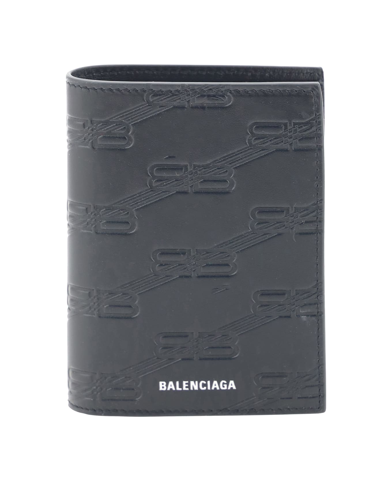 Balenciaga Micro Leather Wallet - black