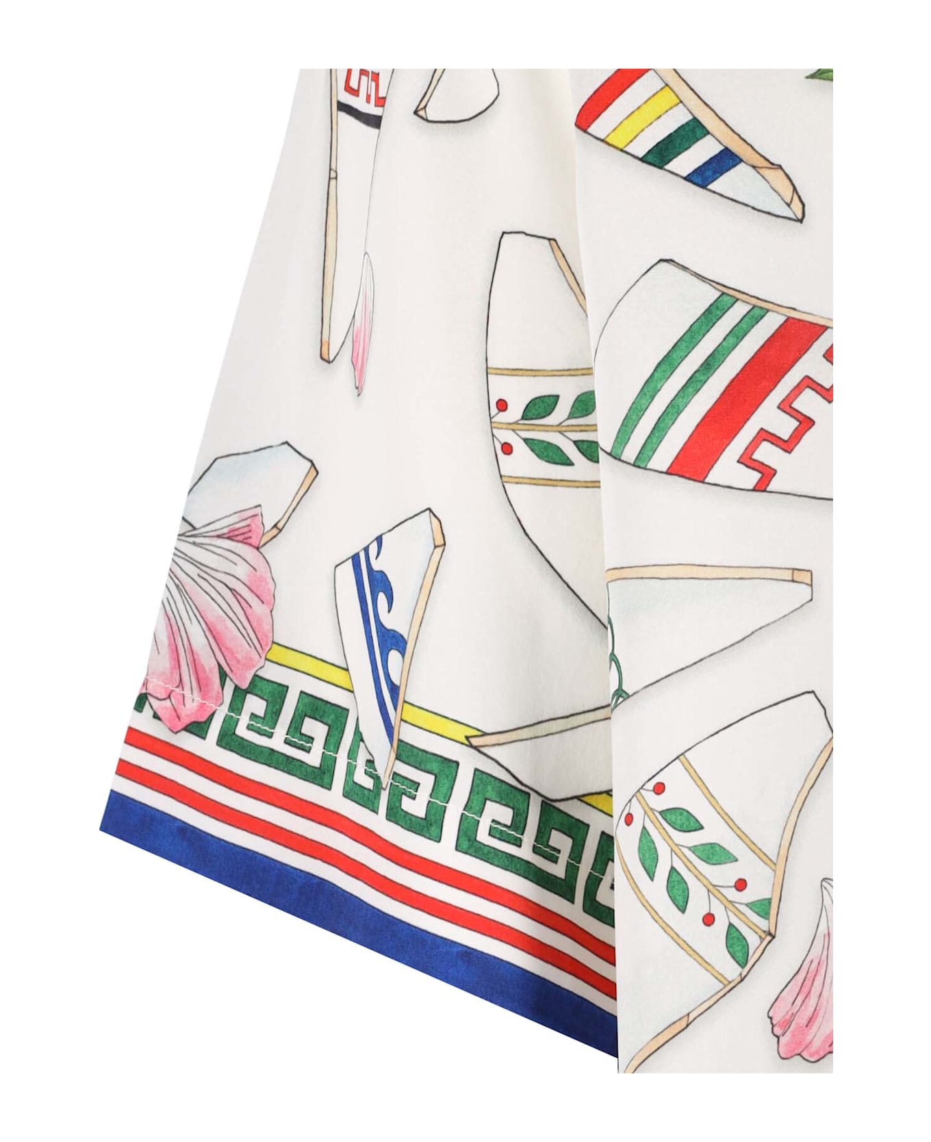Casablanca 
le Vase Brise
 Silk Shirt - Multicolor
