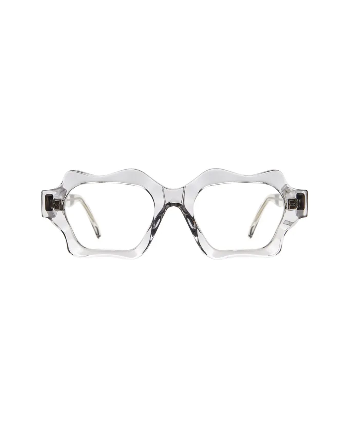 Kuboraum Maske G6 Tgy Transparent Grey Glasses - Trasparente