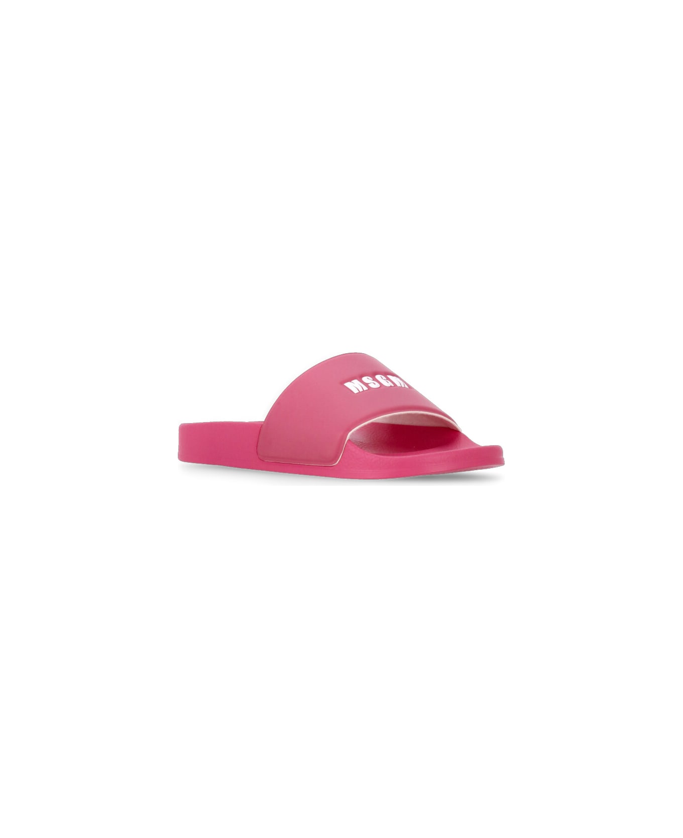 MSGM Pool Slippers - FUCHSIA