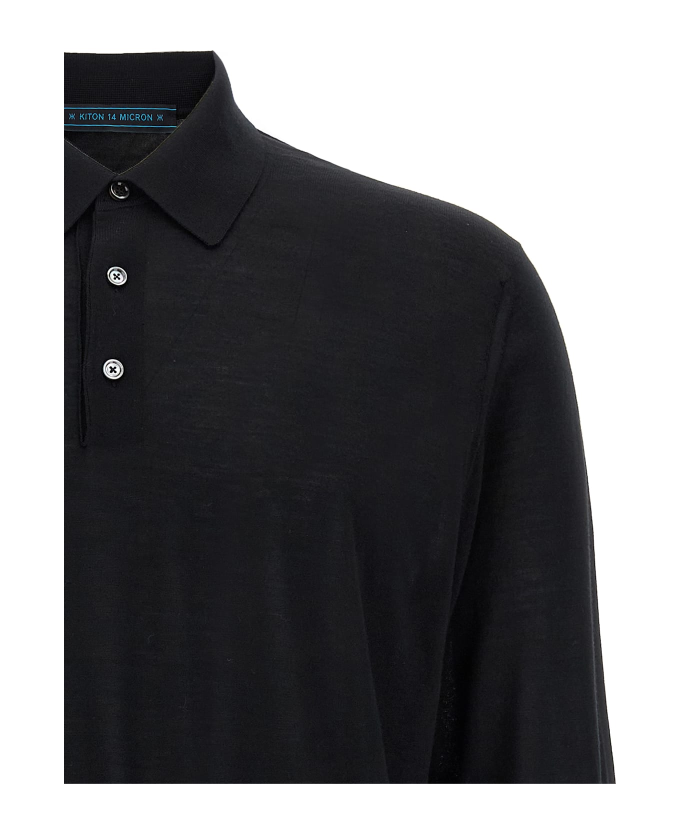 Kiton 
ciro
 Polo Shirt - Black  