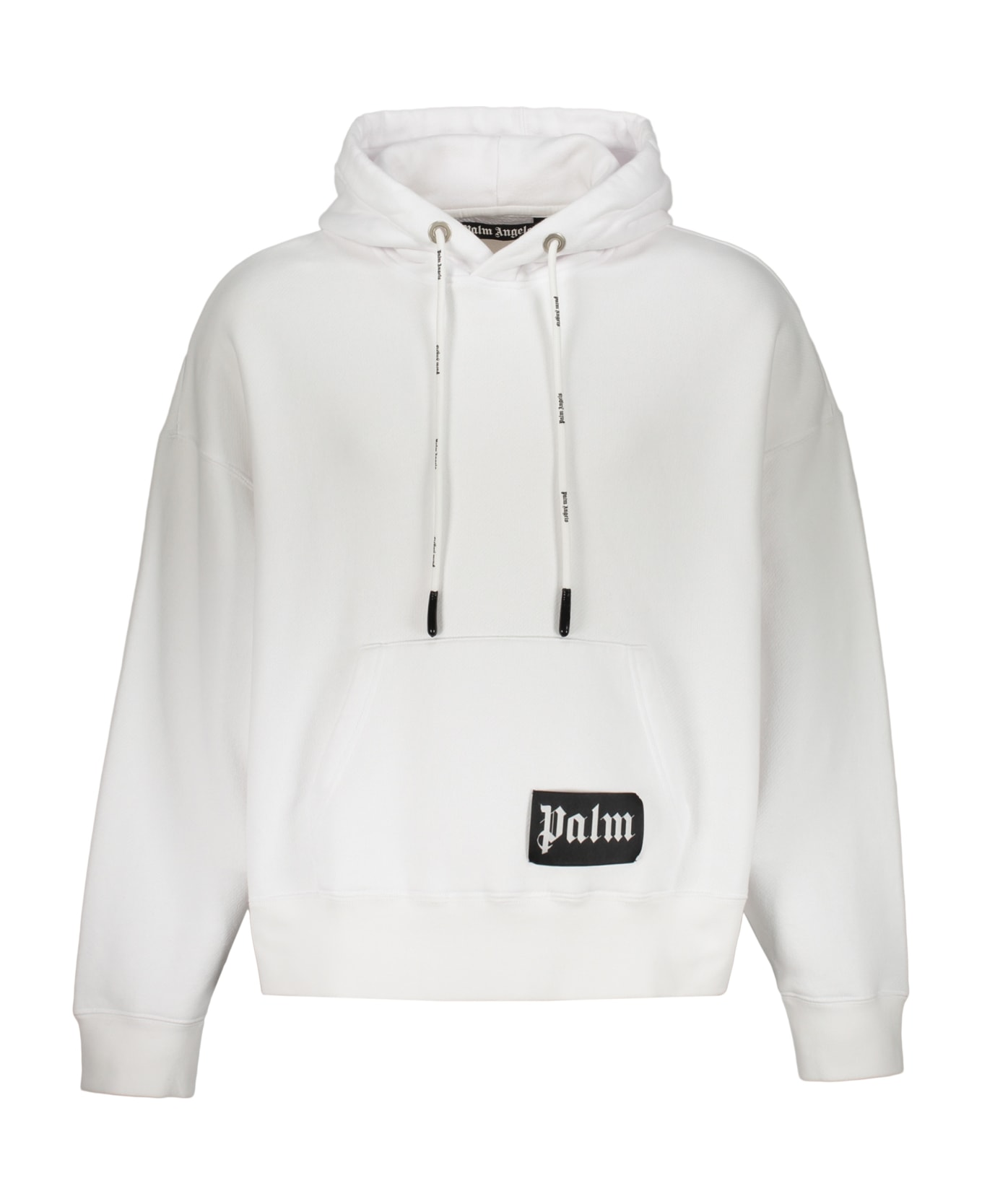Palm Angels Hooded Sweatshirt - White