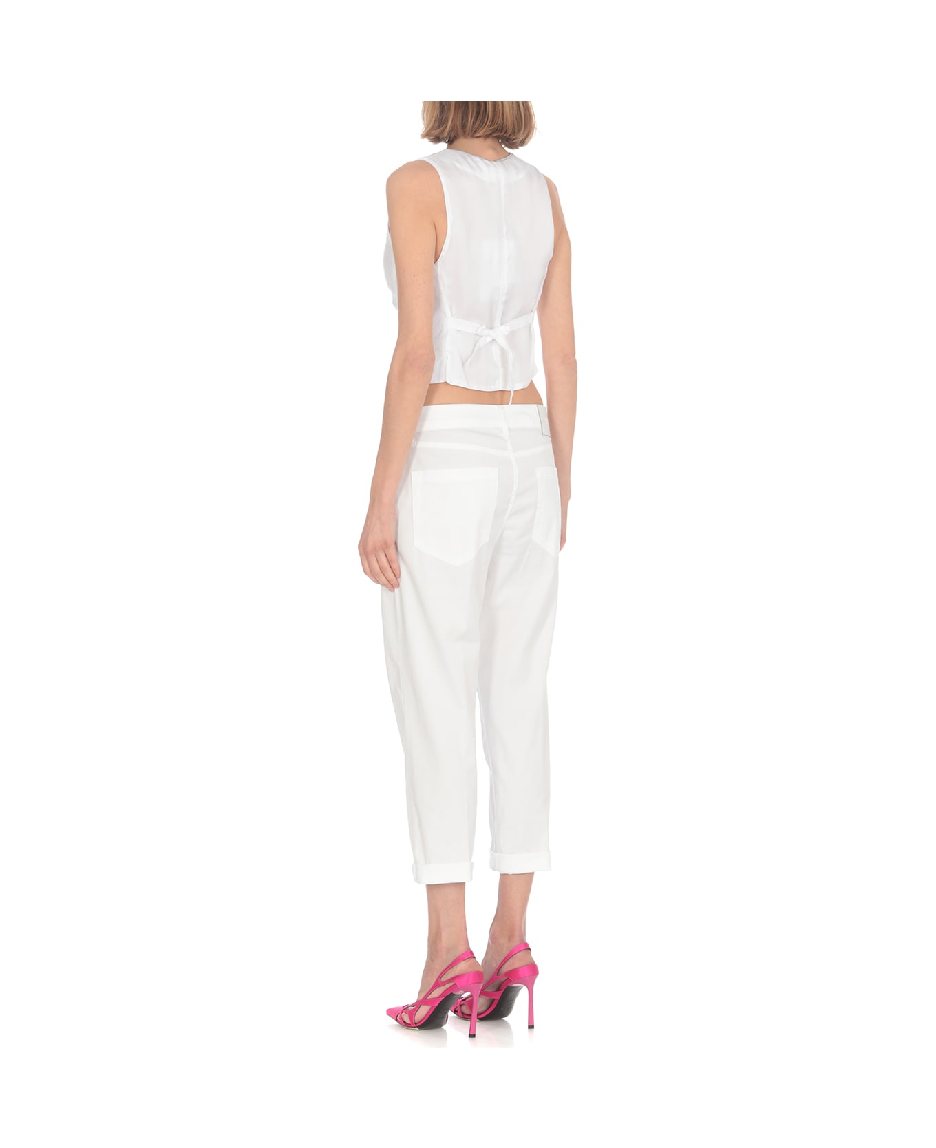 Dondup Koons Trousers - White