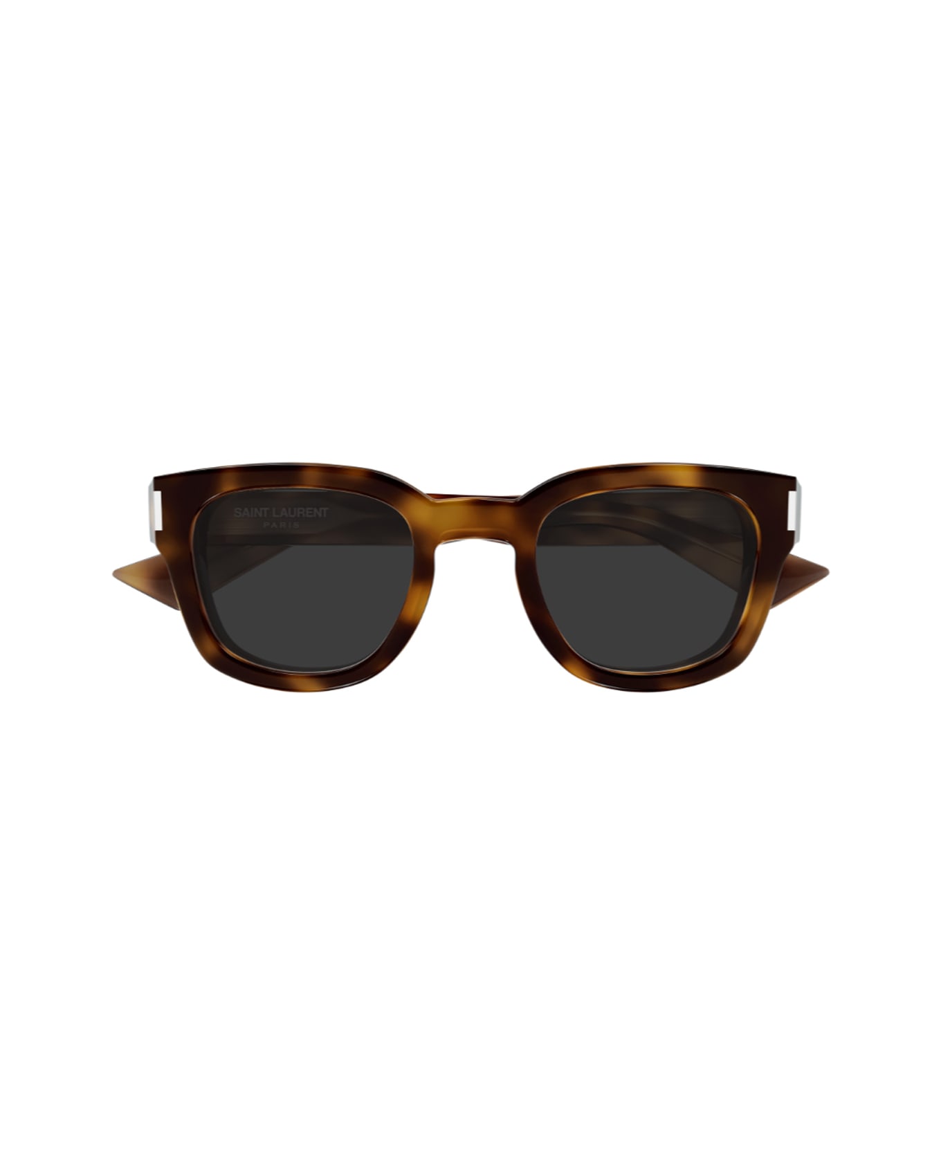 Saint Laurent Eyewear Saint Laurent Sl 838 Linea Corner Angle 006 Havana Grey Sunglasses - Havana