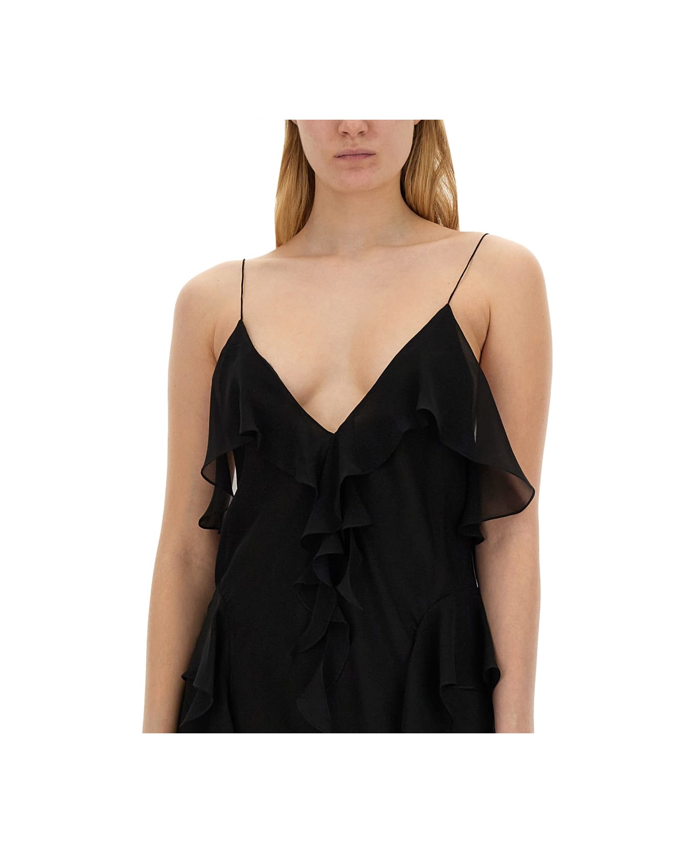 Khaite Silk Dress - BLACK