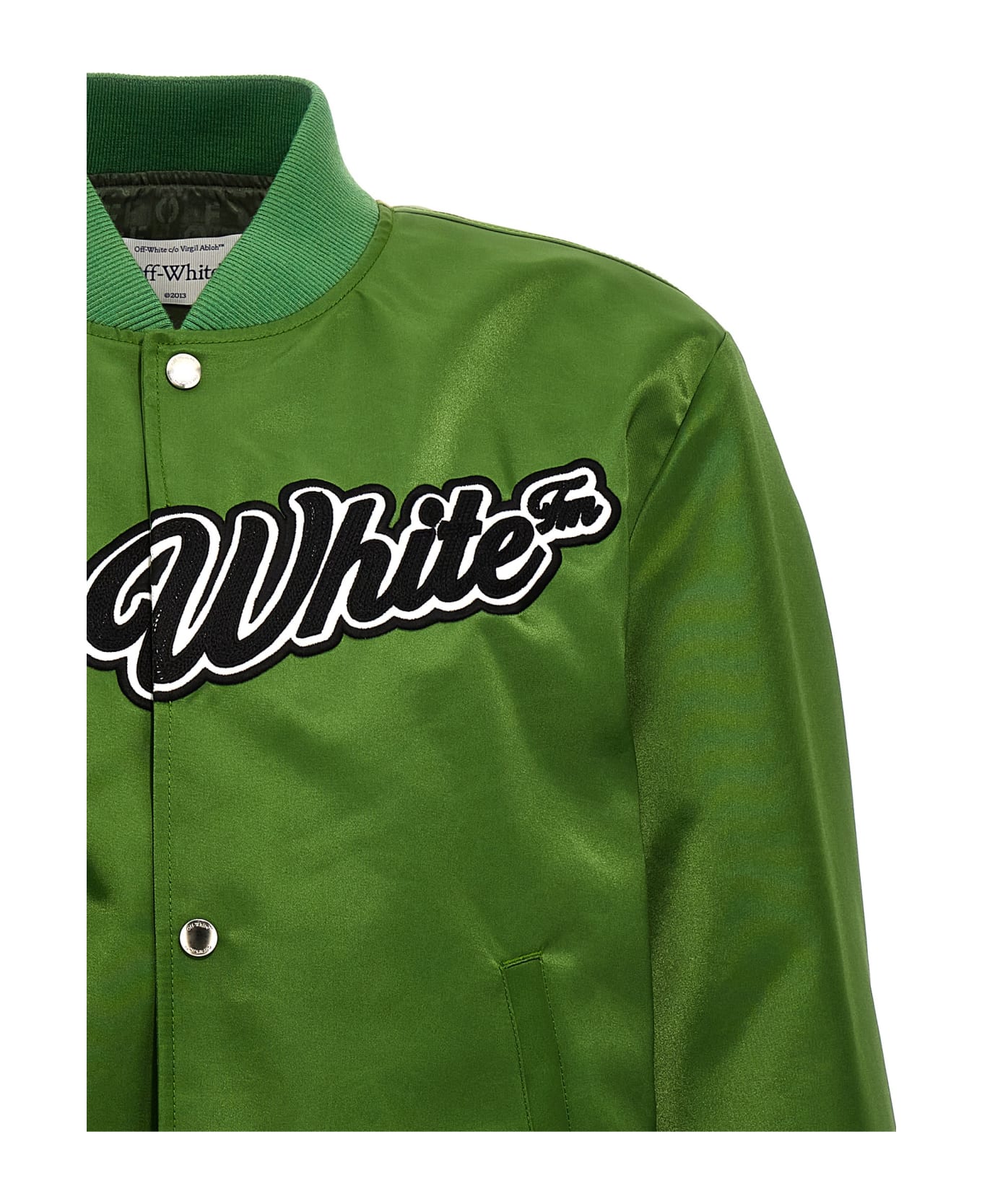Off-White 'willow' Bomber Jacket - Green