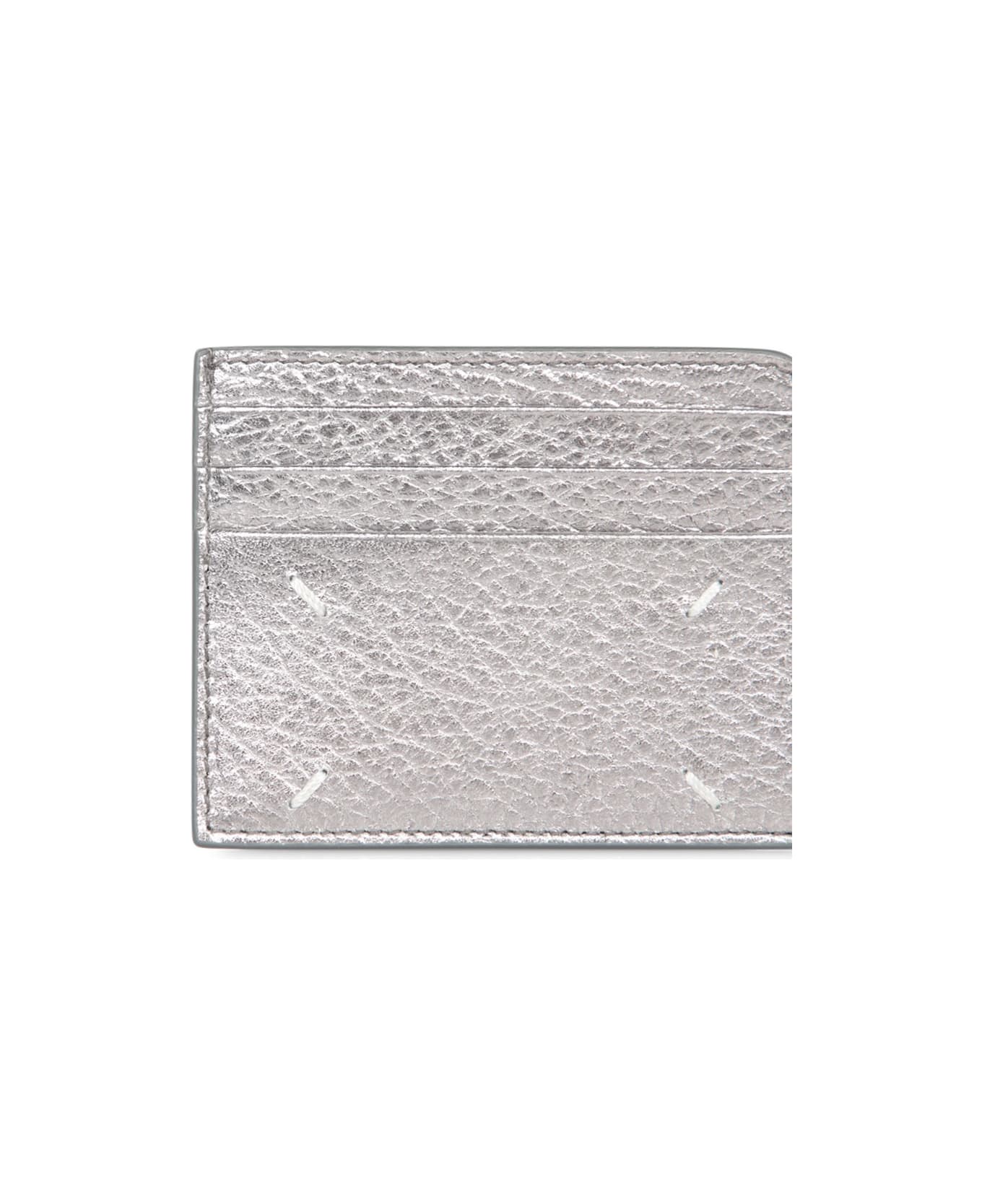 Maison Margiela Silver Slim Gap Card Holder - Metallic