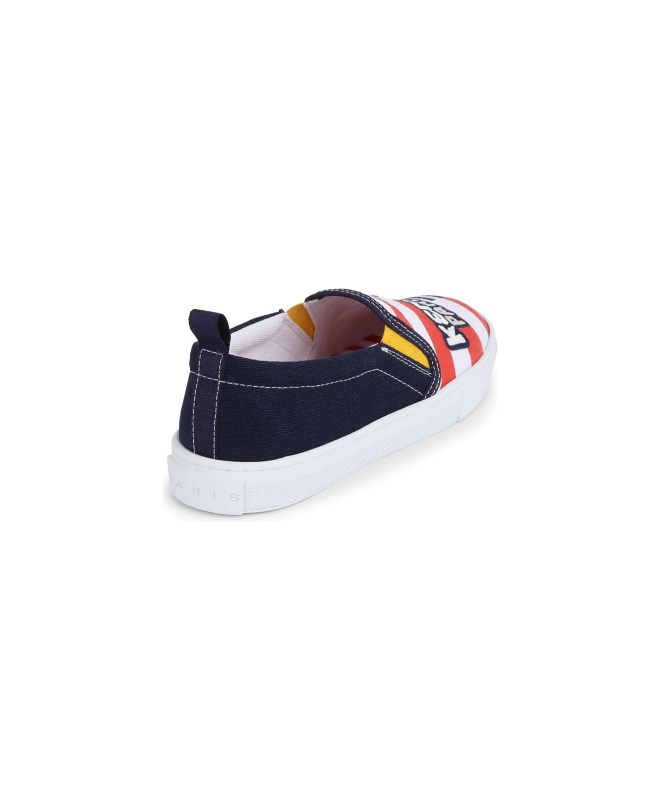 Kenzo Kids Sneakers Con Stampa - Multicolor