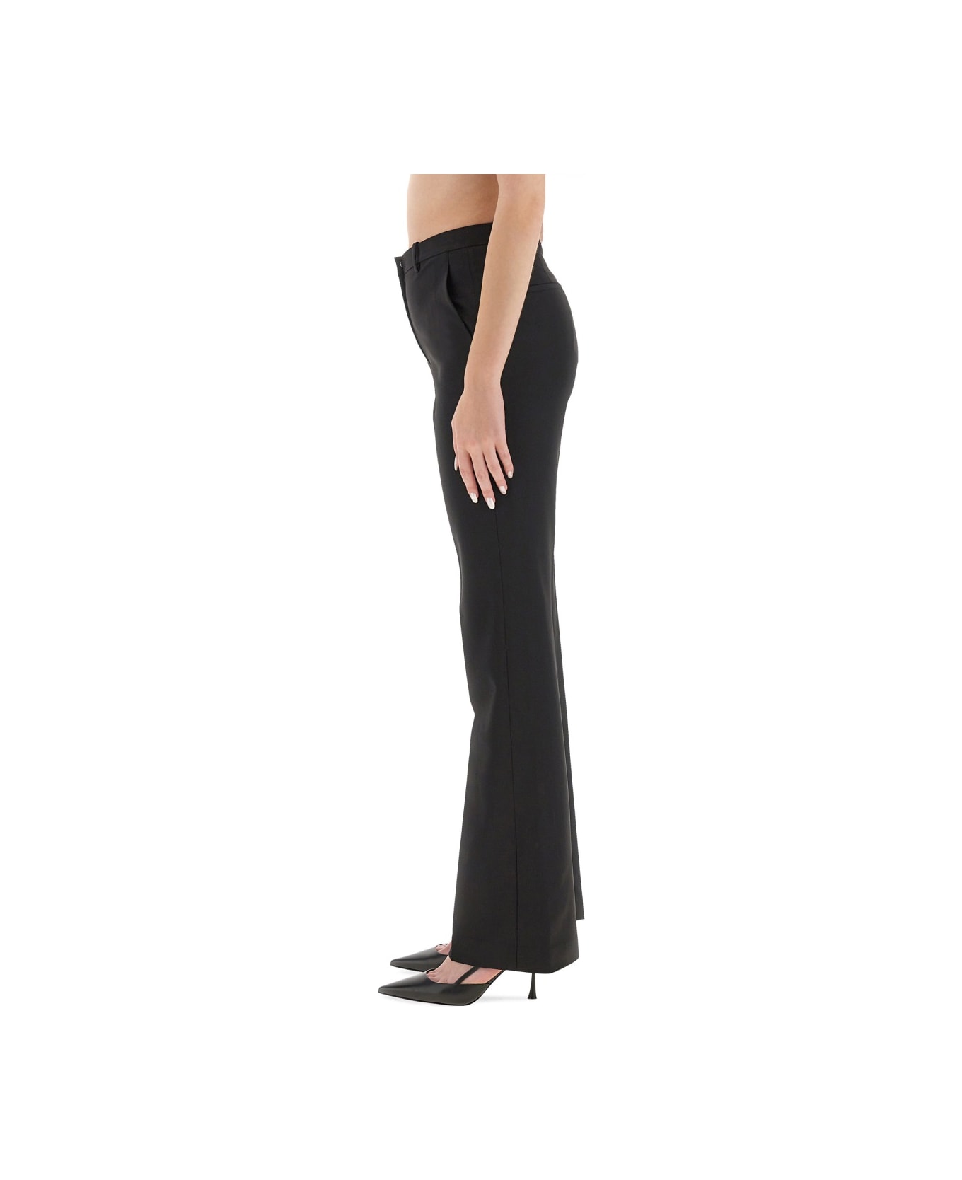 Theory "flared" Pants - BLACK