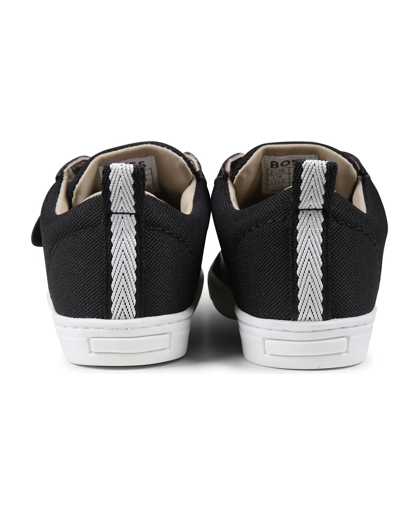 Hugo Boss Black Sneakers For Boy With Logo - Black