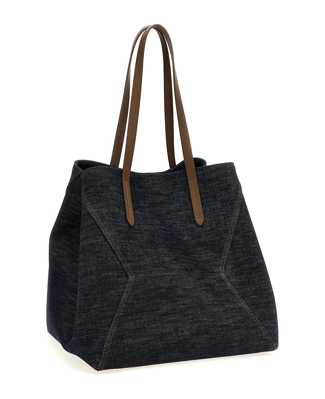Brunello Cucinelli 
bc Duo
 Shopping Bag - Blue