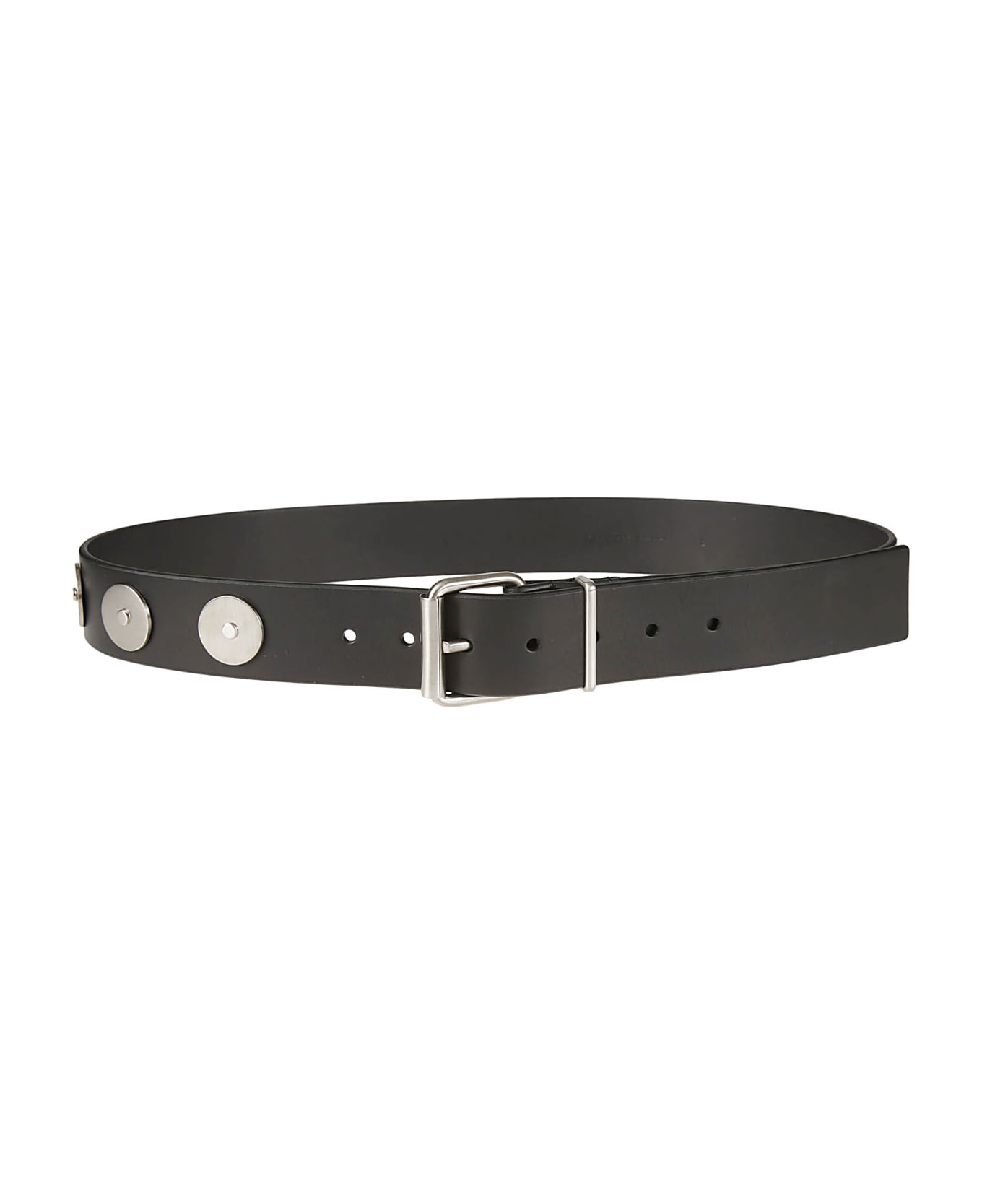 Jil Sander Regular Studded Belt - Black ベルト