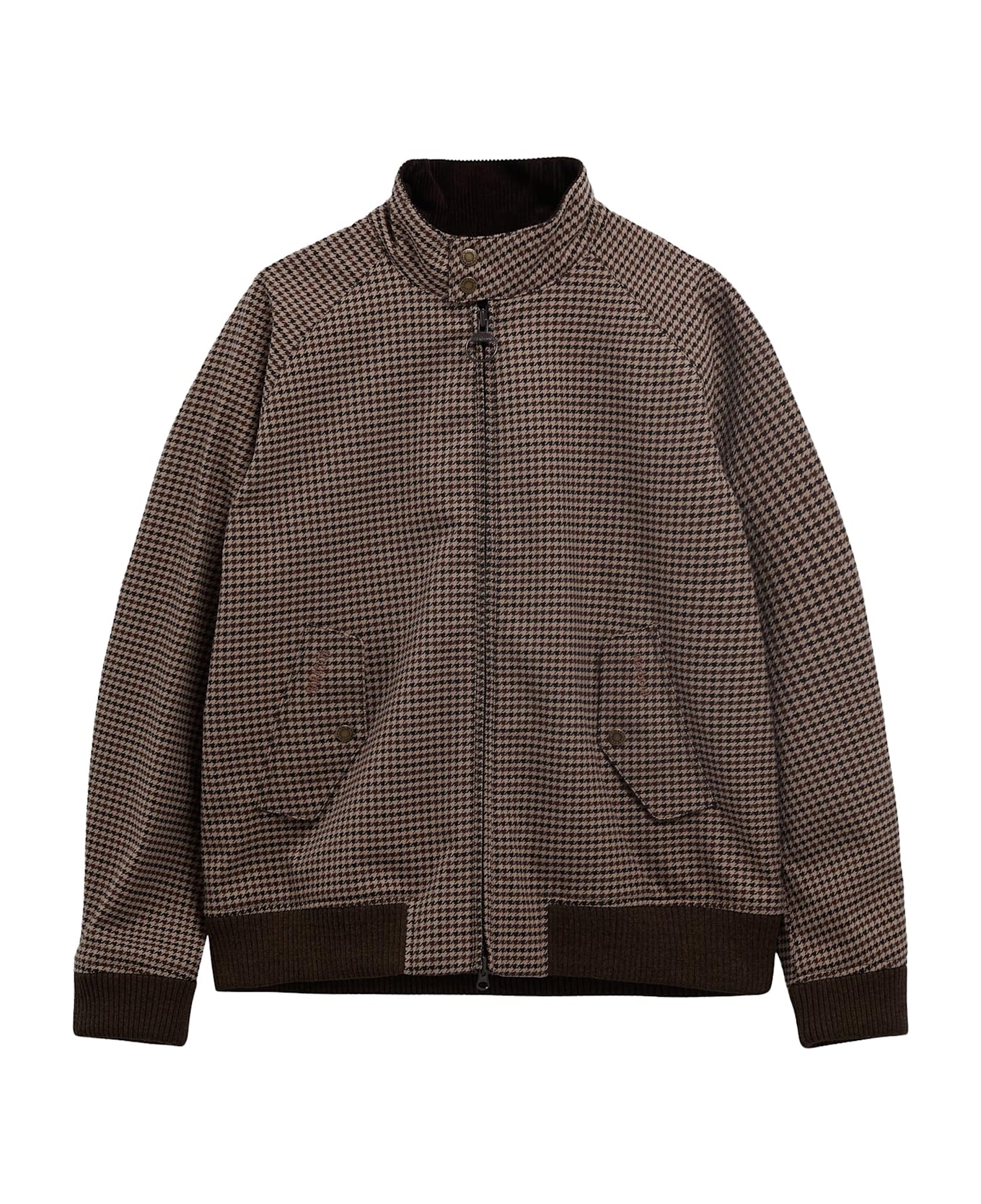Baracuta Ba X Br Porton Showerproof - Brown Houndstooth