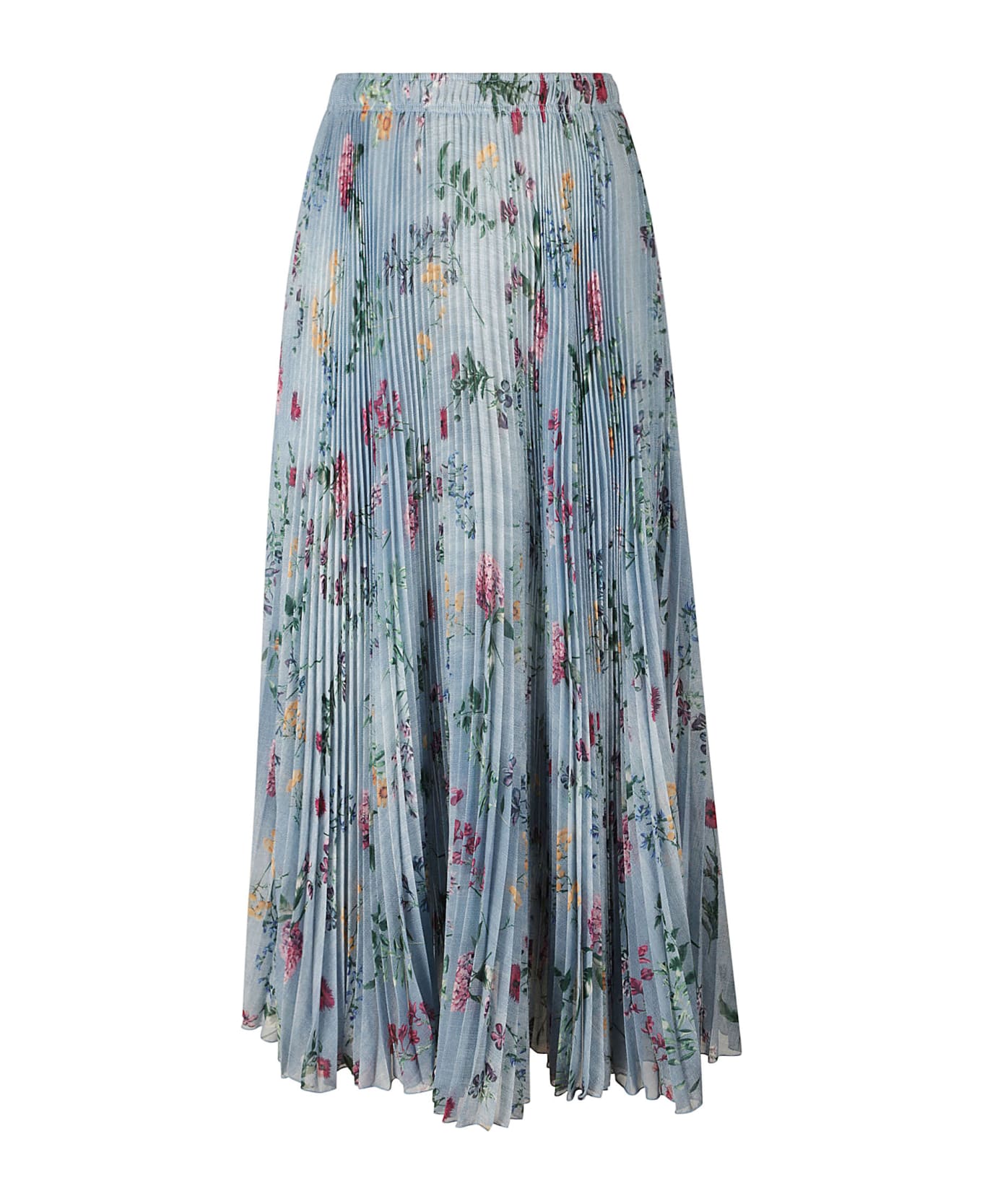Ermanno Scervino Floral Print Pleated Skirt - Floreale スカート