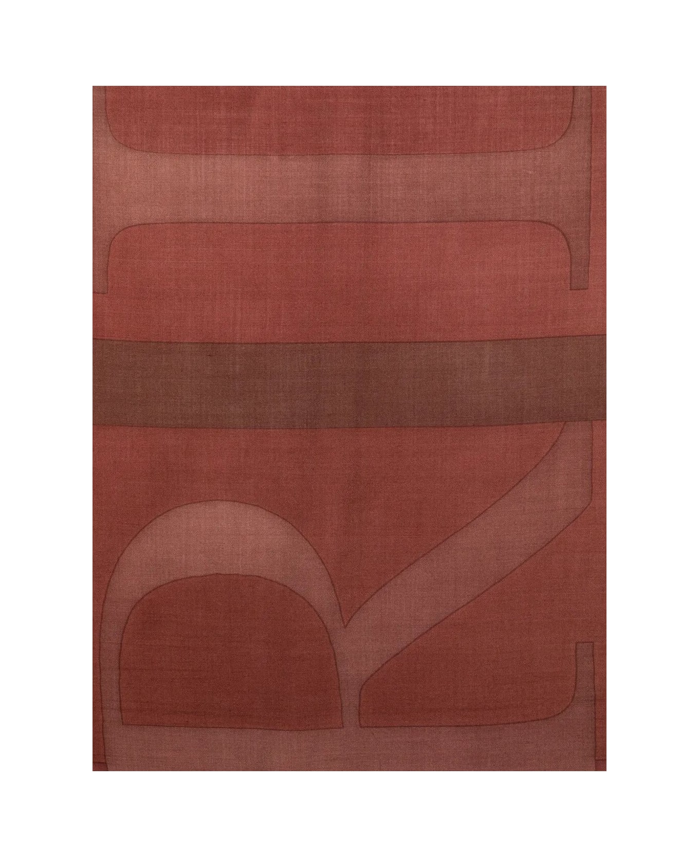 Ralph Lauren Lrl Logo Sqr Scarf Square - Pinot Noir