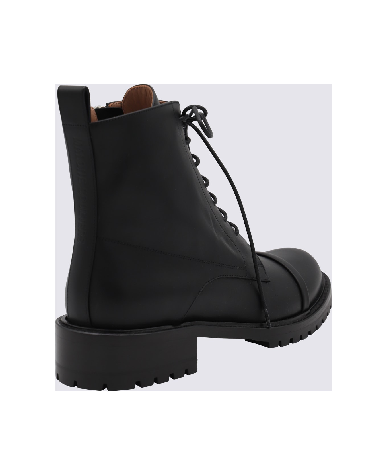 Malone Souliers Black Leather Miller Boots - Black