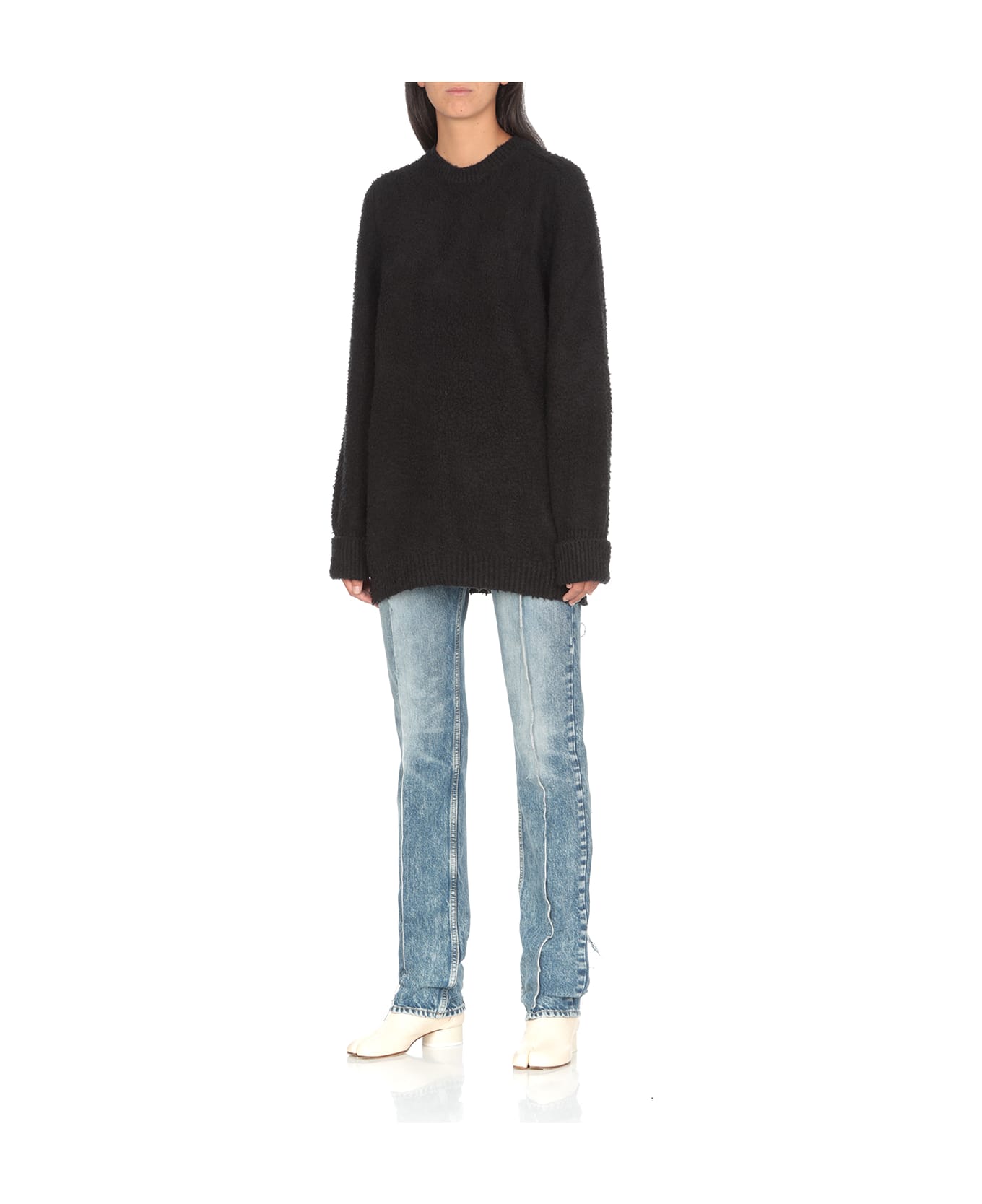 Maison Margiela Boucle Effect Sweater | italist, ALWAYS LIKE A SALE