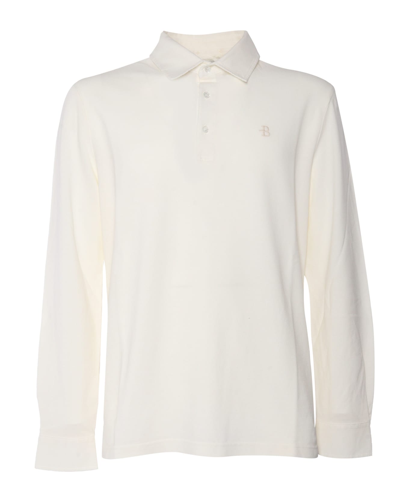 Ballantyne White Polo Shirt - WHITE