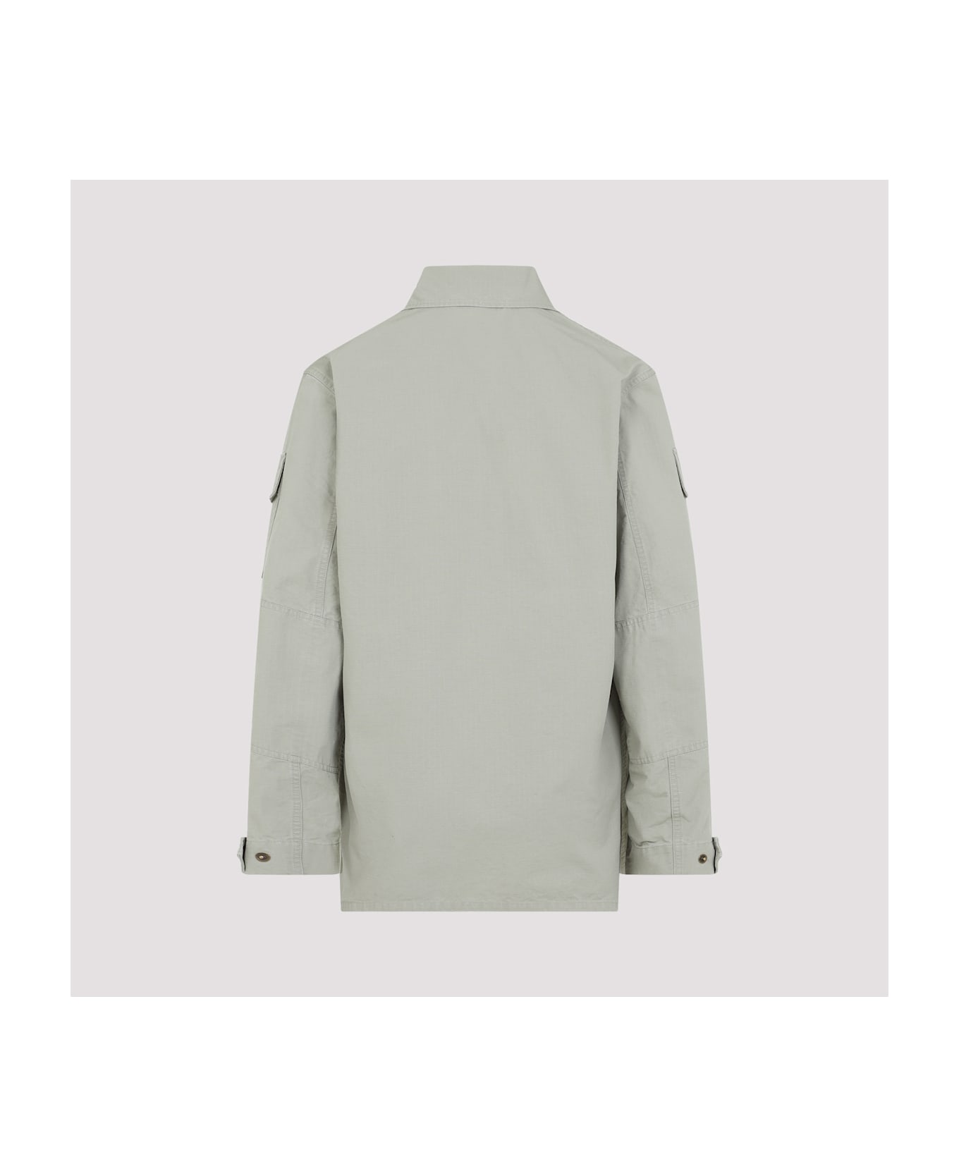 Balenciaga Long Sleeves Military Shirt - Military Beige