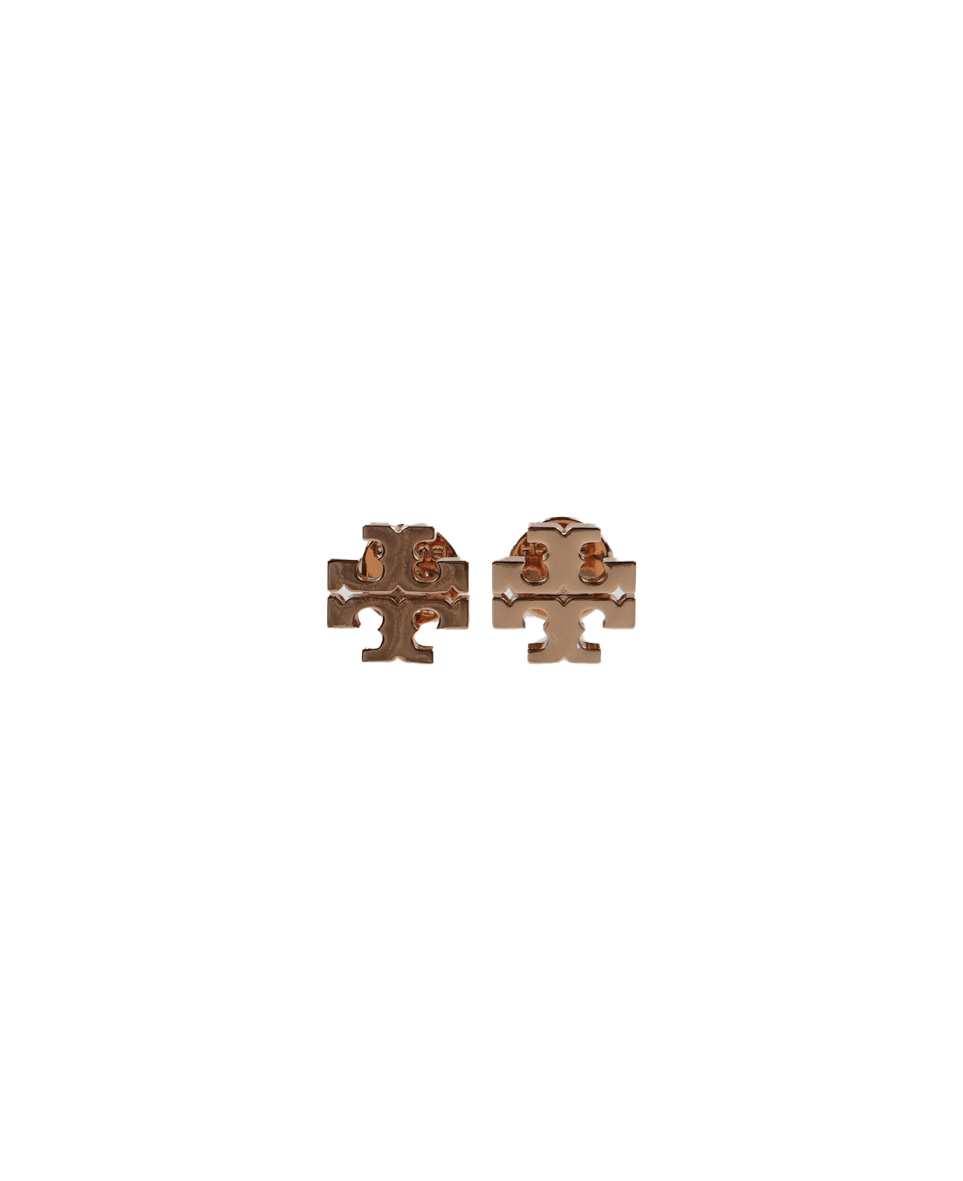 Tory Burch Rose Gold Metal Kira Earrings - ROSEGOLD