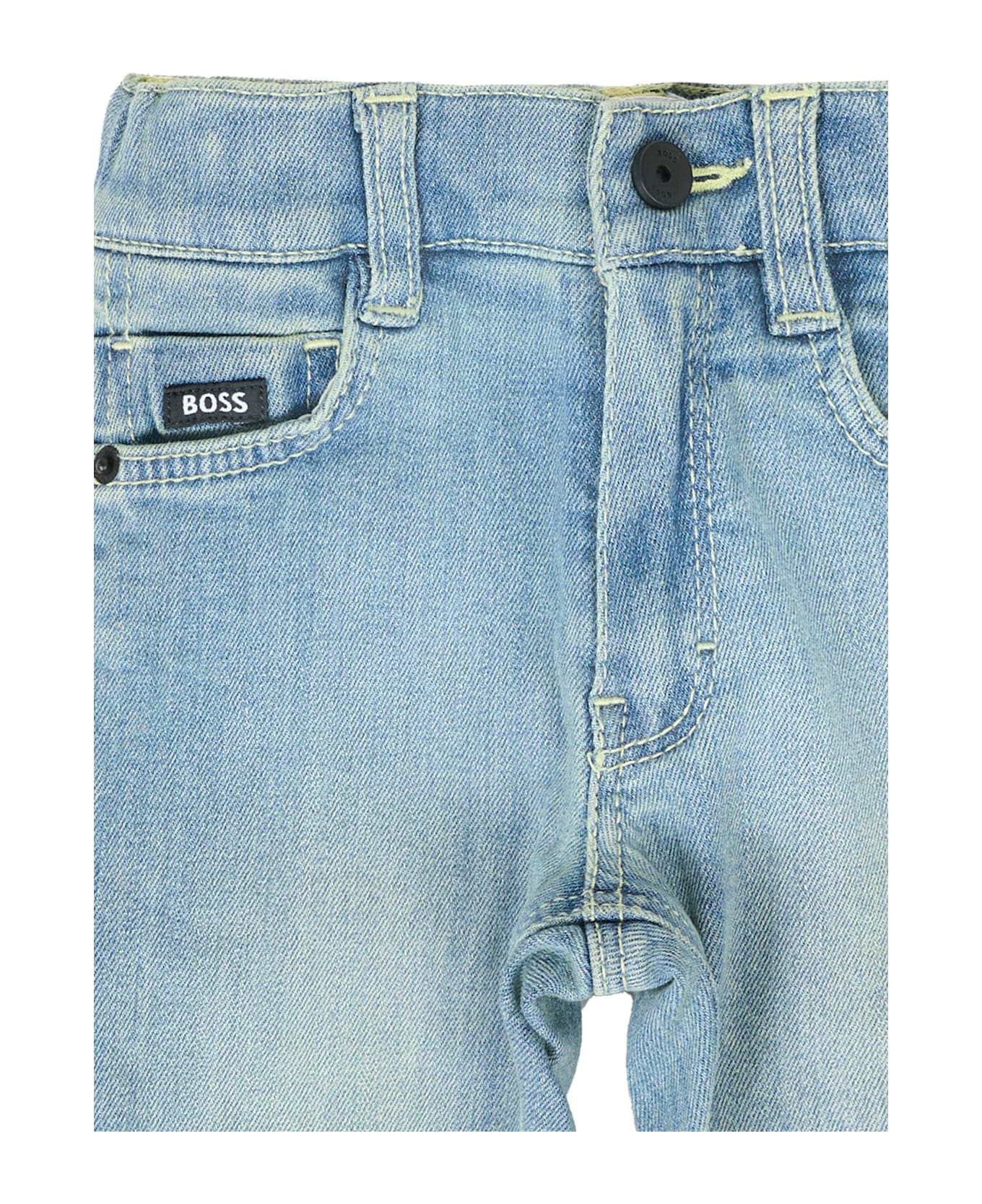 Hugo Boss Denim Jeans For Baby Boy - Denim