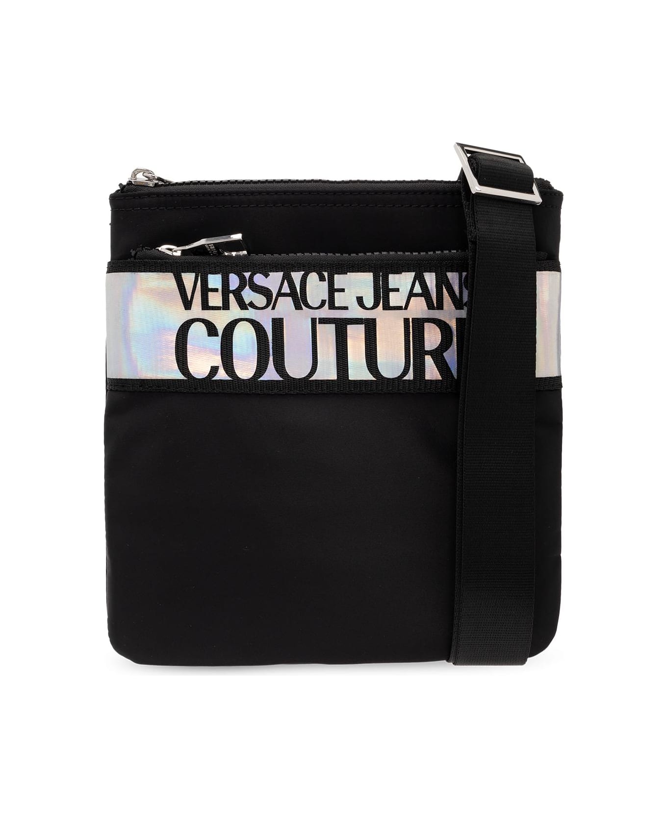 Versace Jeans Couture Bag With Logo - NERO ショルダーバッグ