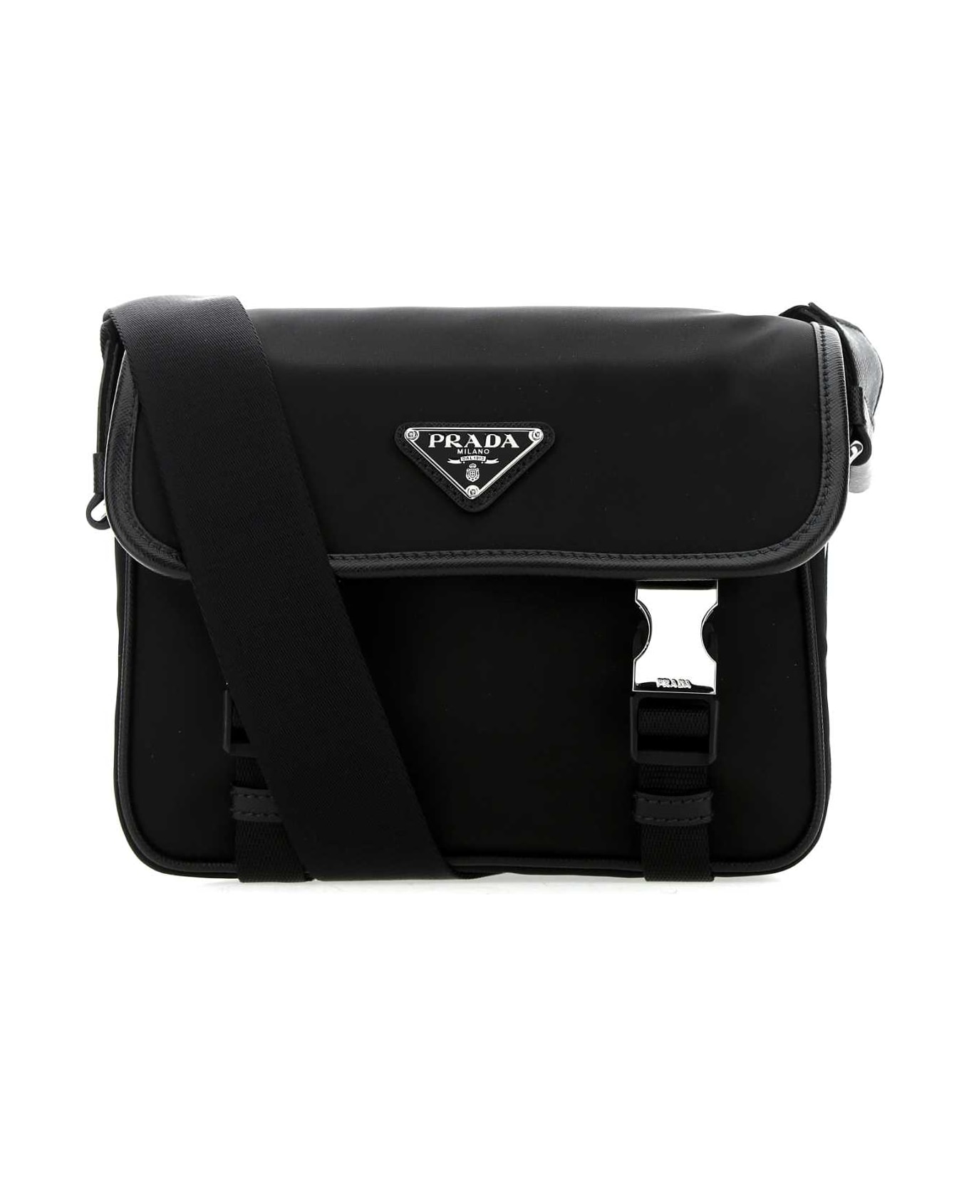 Prada Black Re-nylon Crossbody Bag - F0002