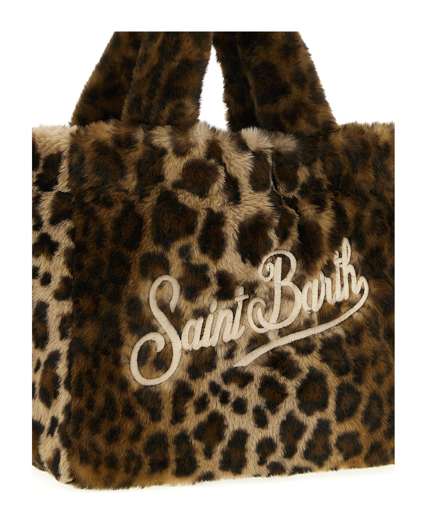 MC2 Saint Barth 
colette Soft Fur
 Handbag - Brown