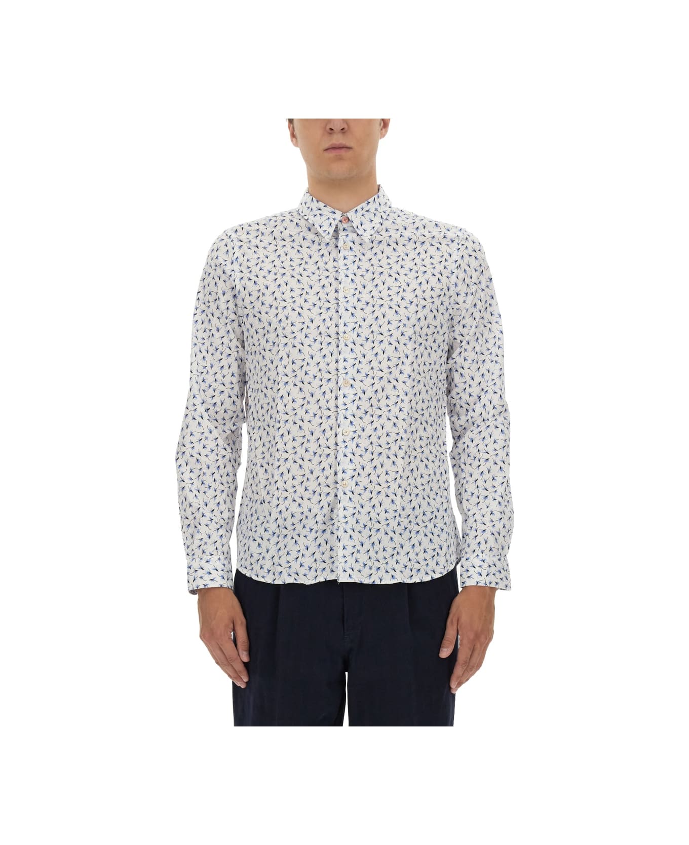 PS by Paul Smith Printed Shirt - WHITE シャツ