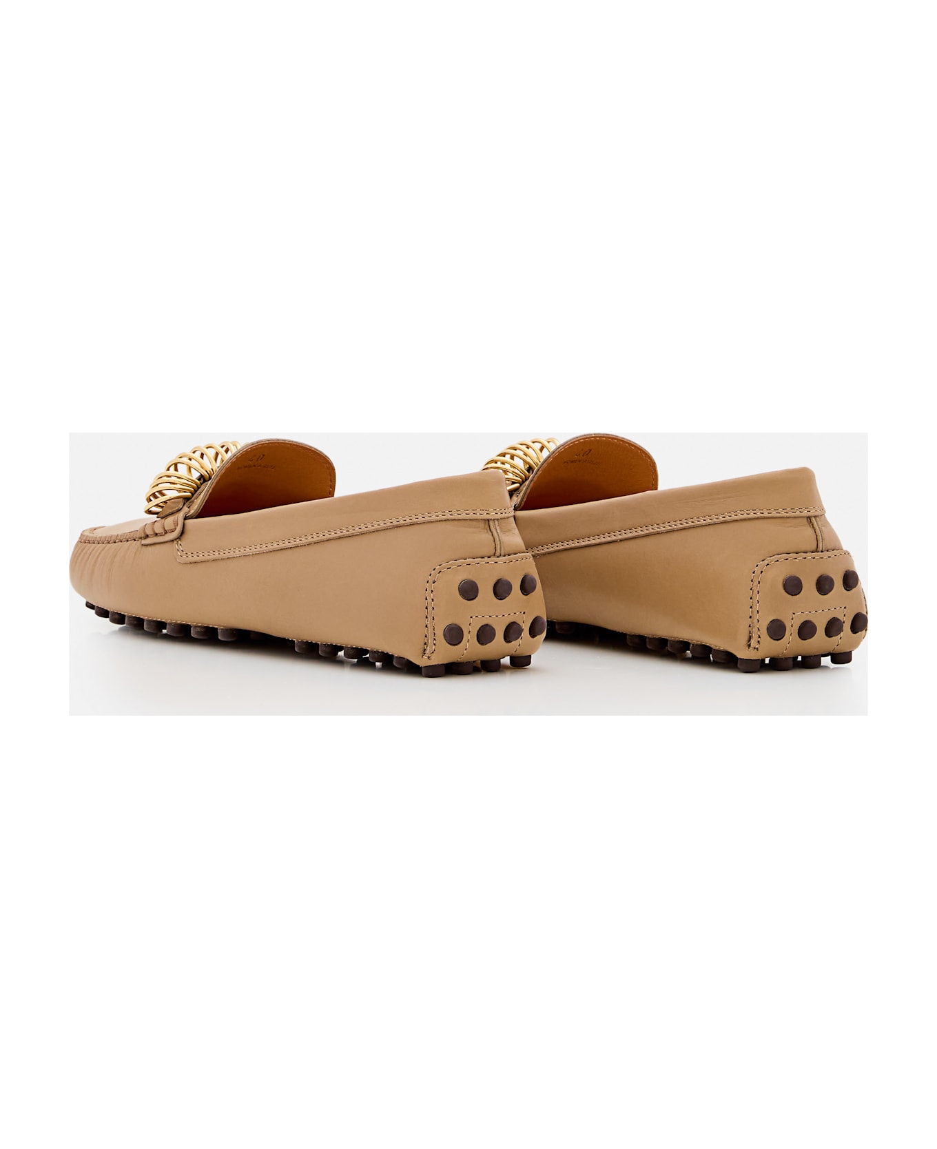 Tod
s Loafer With Ring Band - Brown