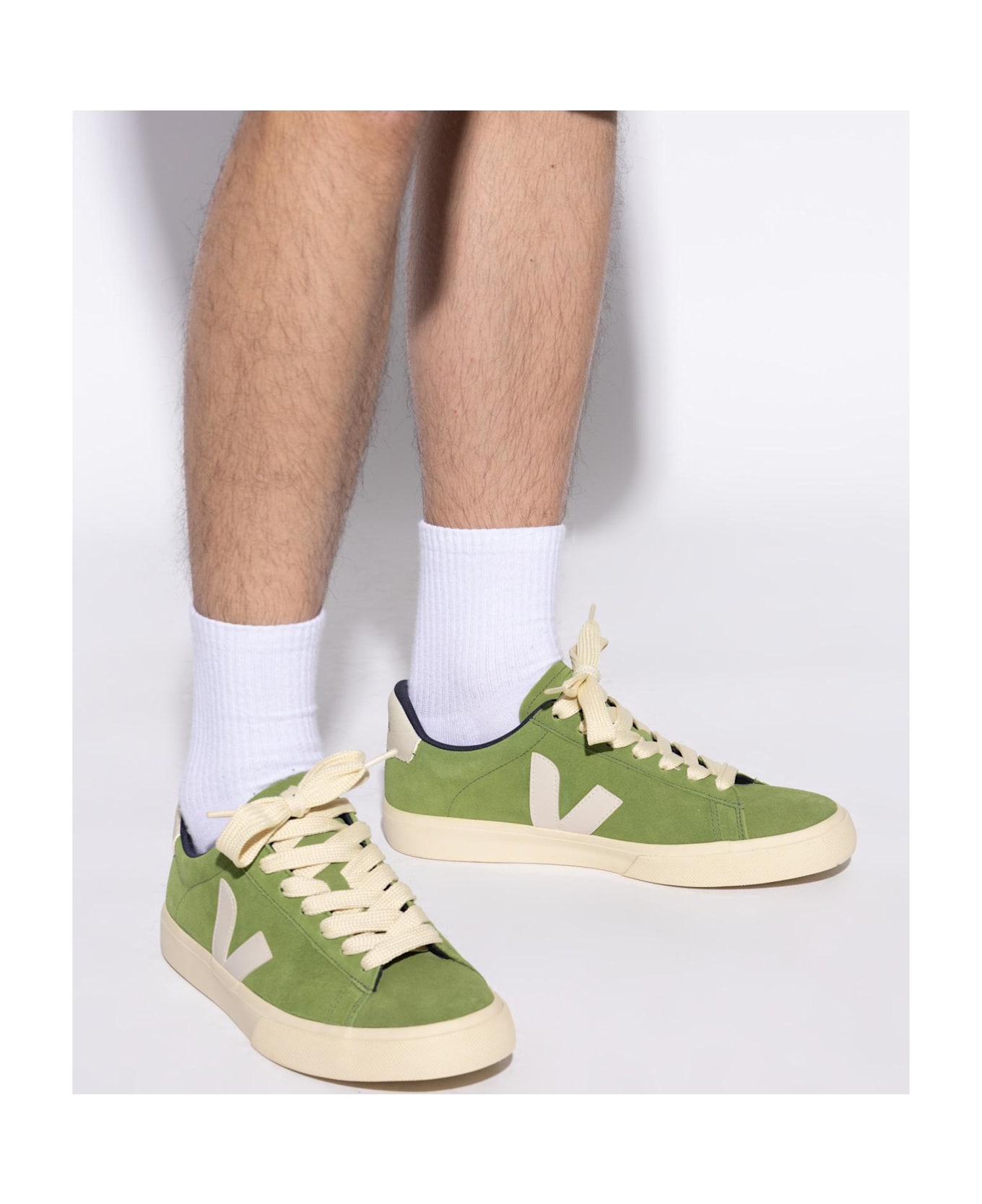 Veja Sneakers Campo Bold Suede - GREEN