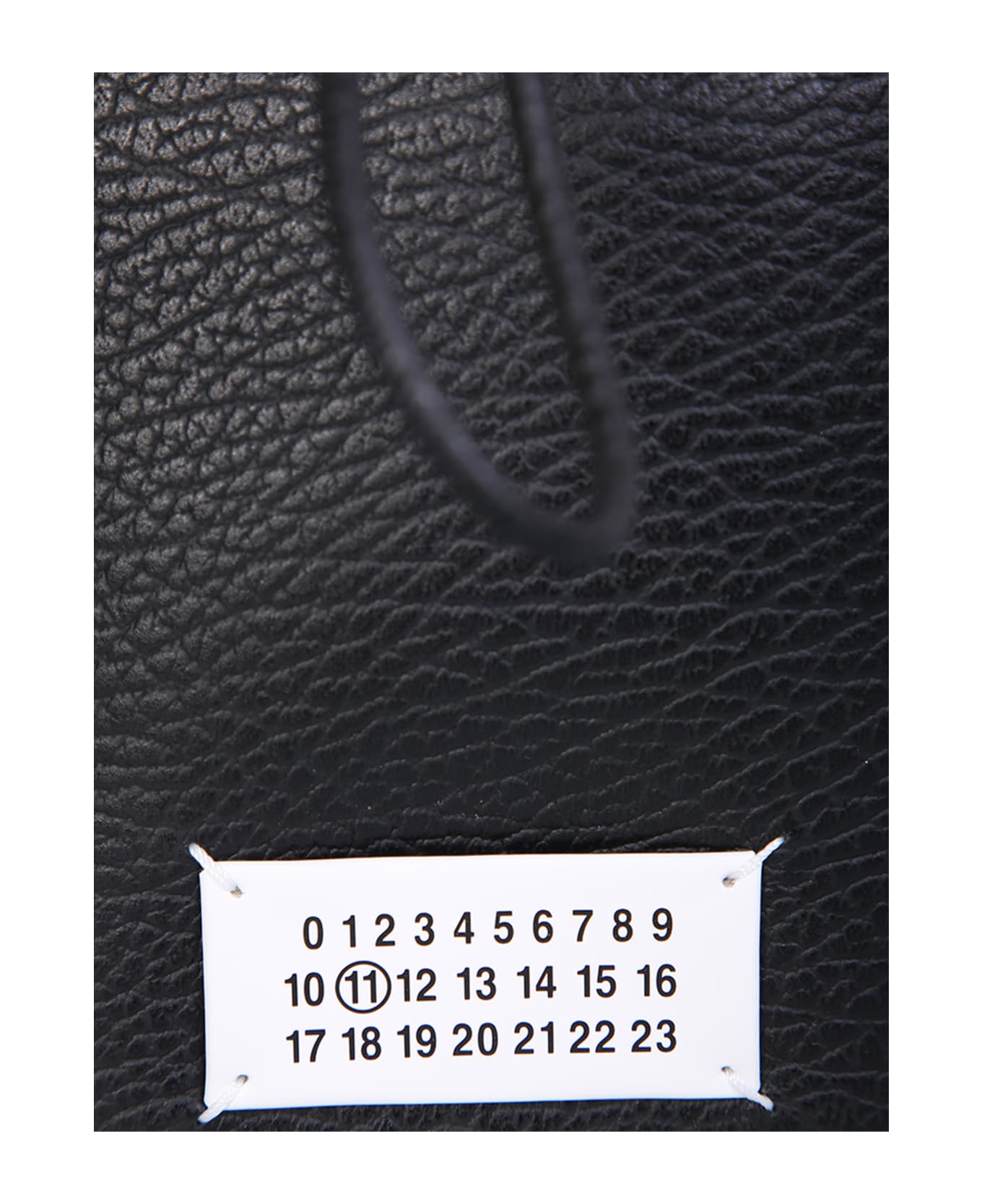 Maison Margiela 5ac Numbers-patch Bucket Bag - Black