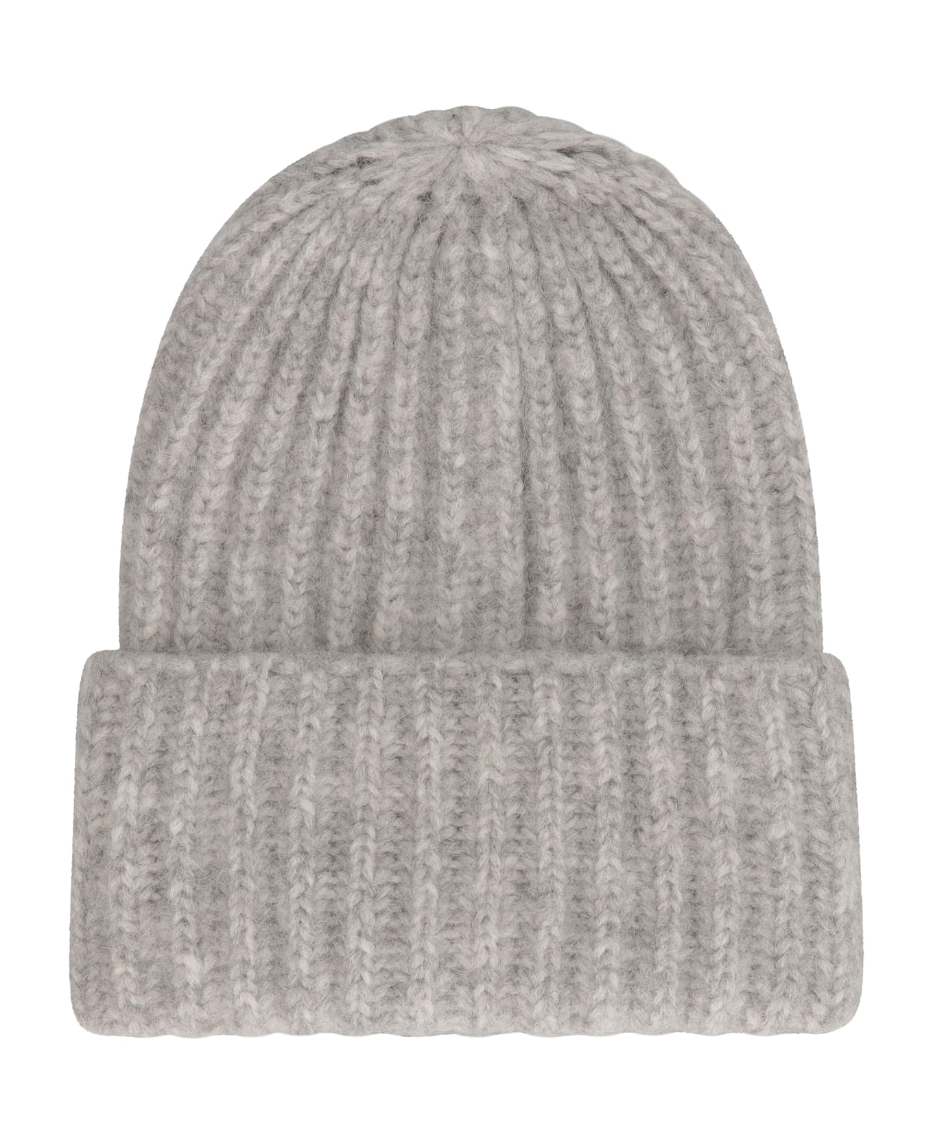 Malo Knitted Beanie - grey