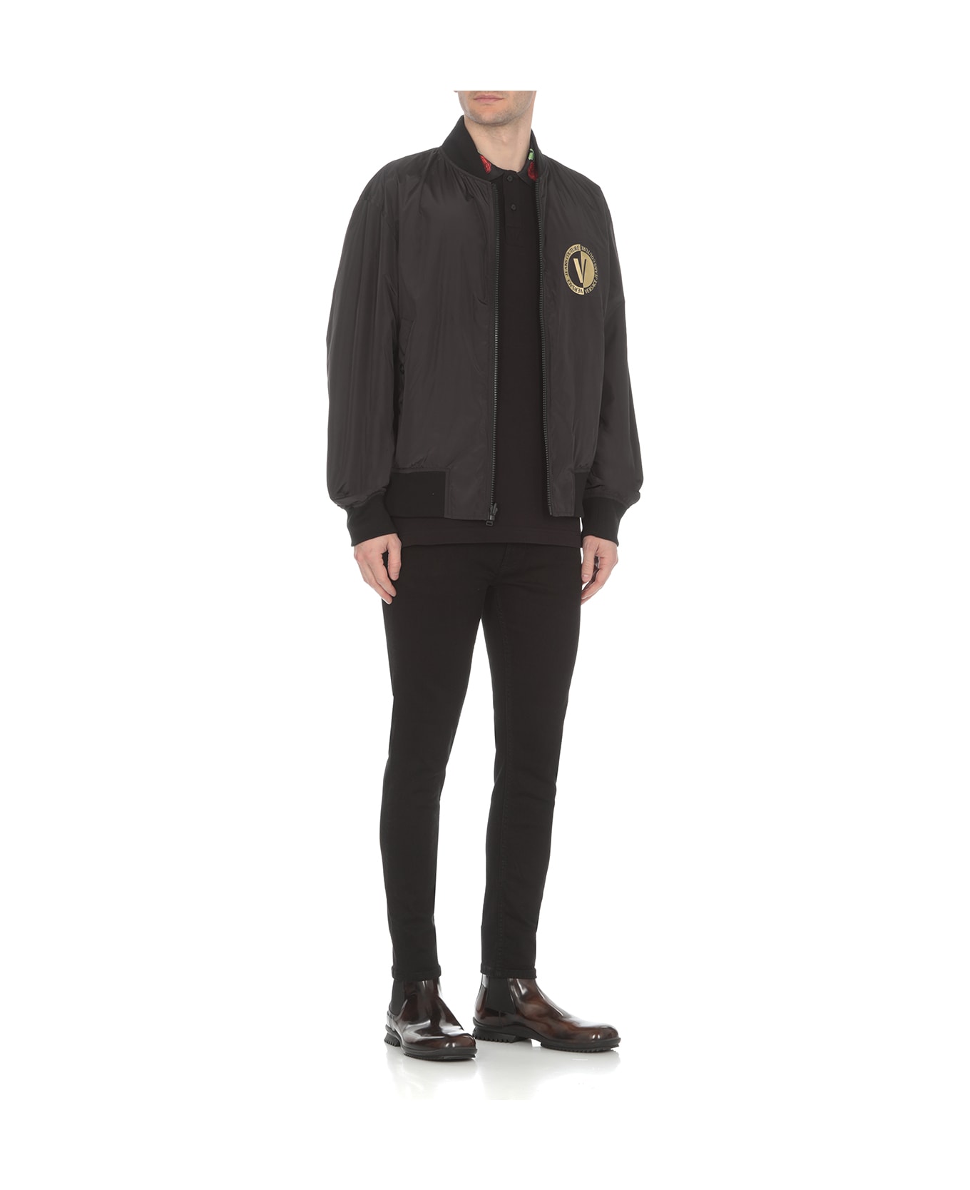 Versace Jeans Couture Outerwear - Black