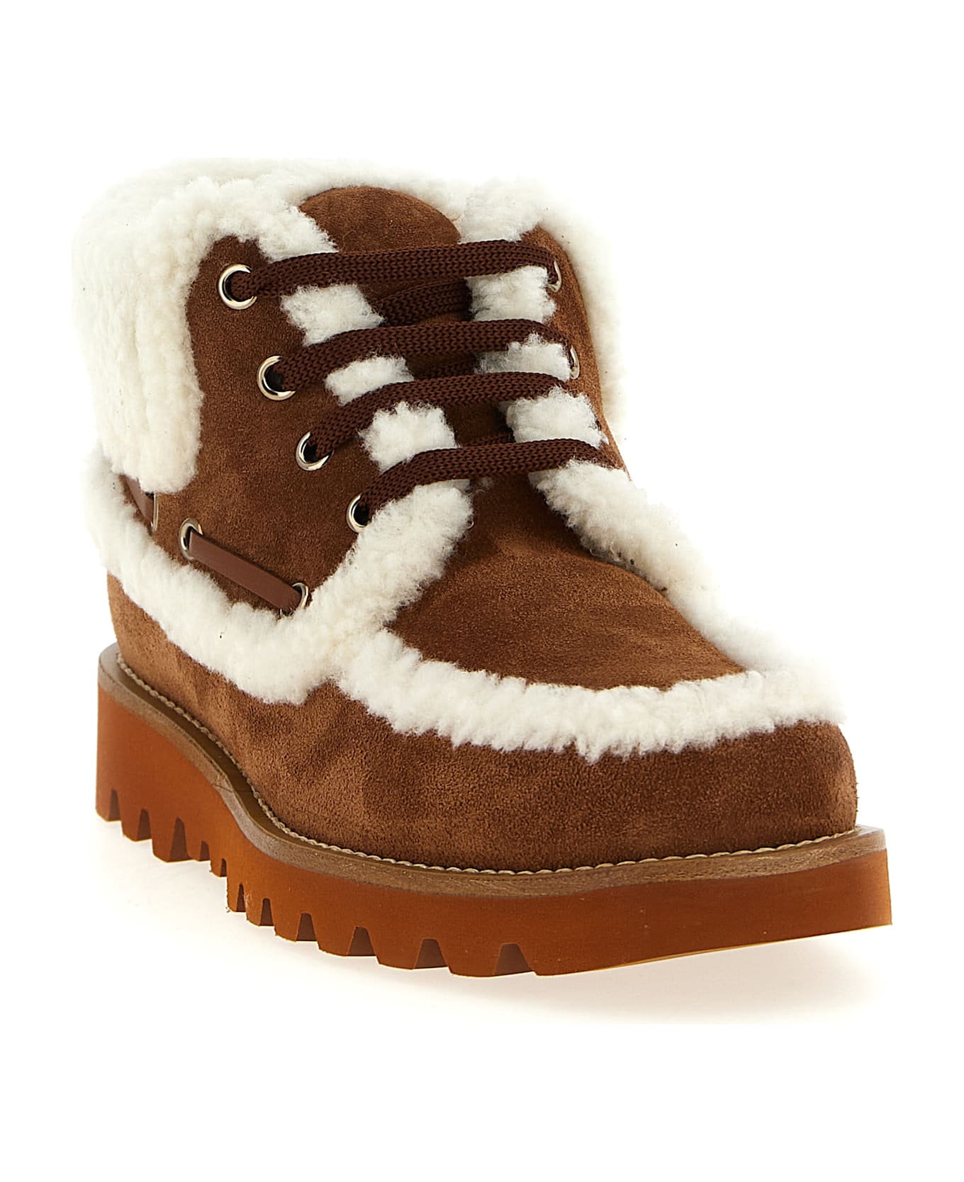Valentino Garavani 
palm Avenue
 Ankle Boots - Brown