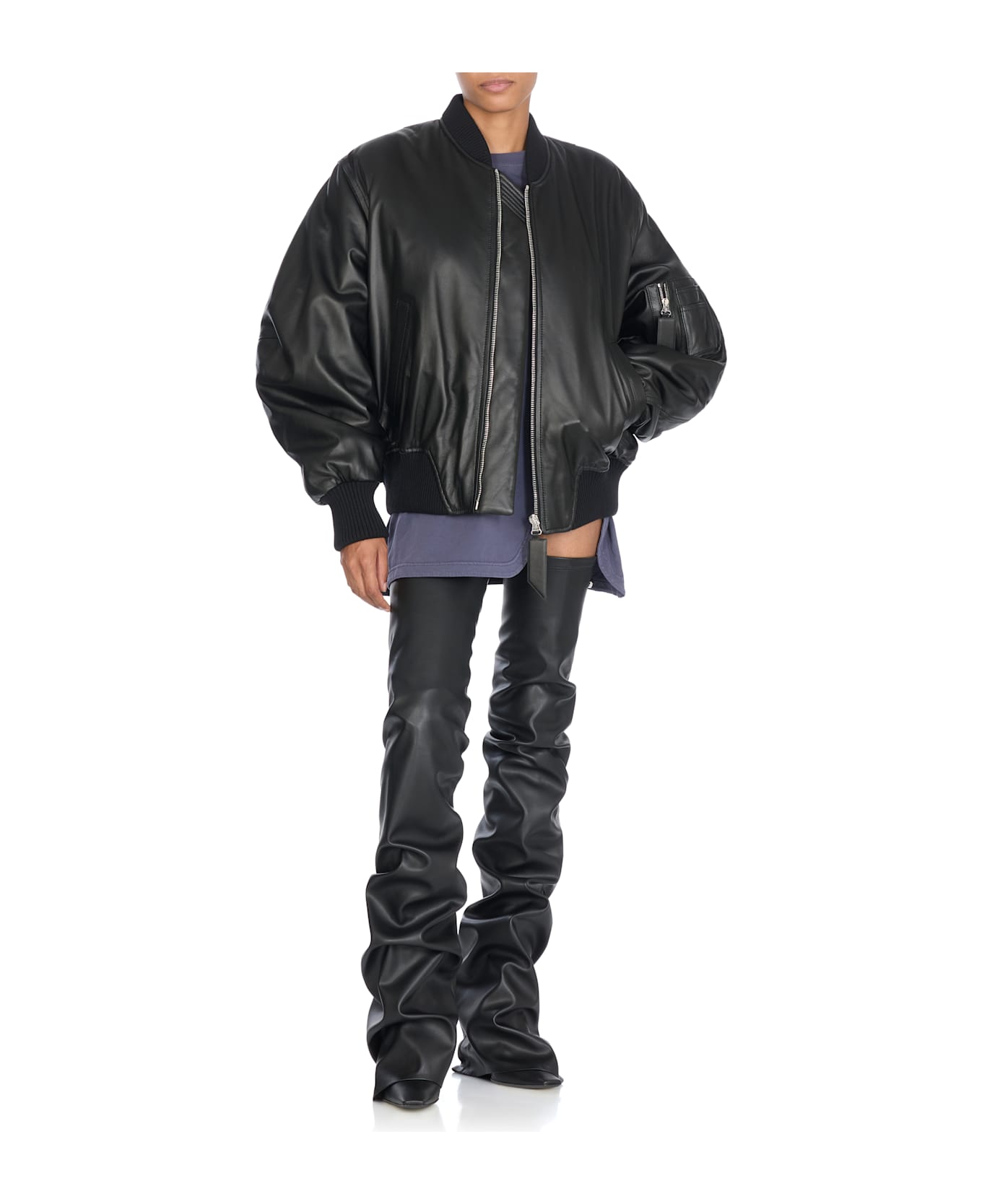 The Attico Robin Otk Boots - Black