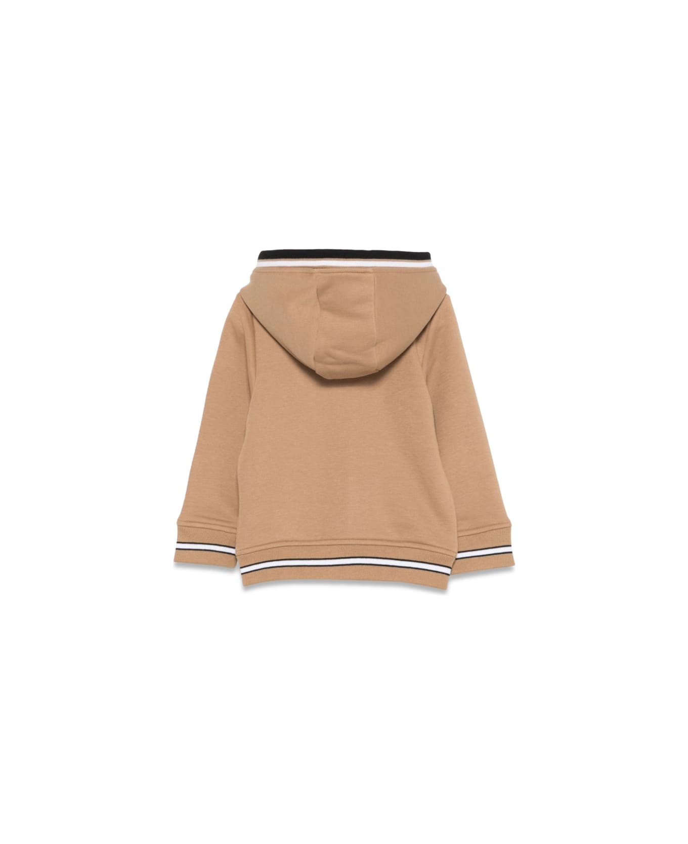 Hugo Boss Hooded Cardigan - BEIGE