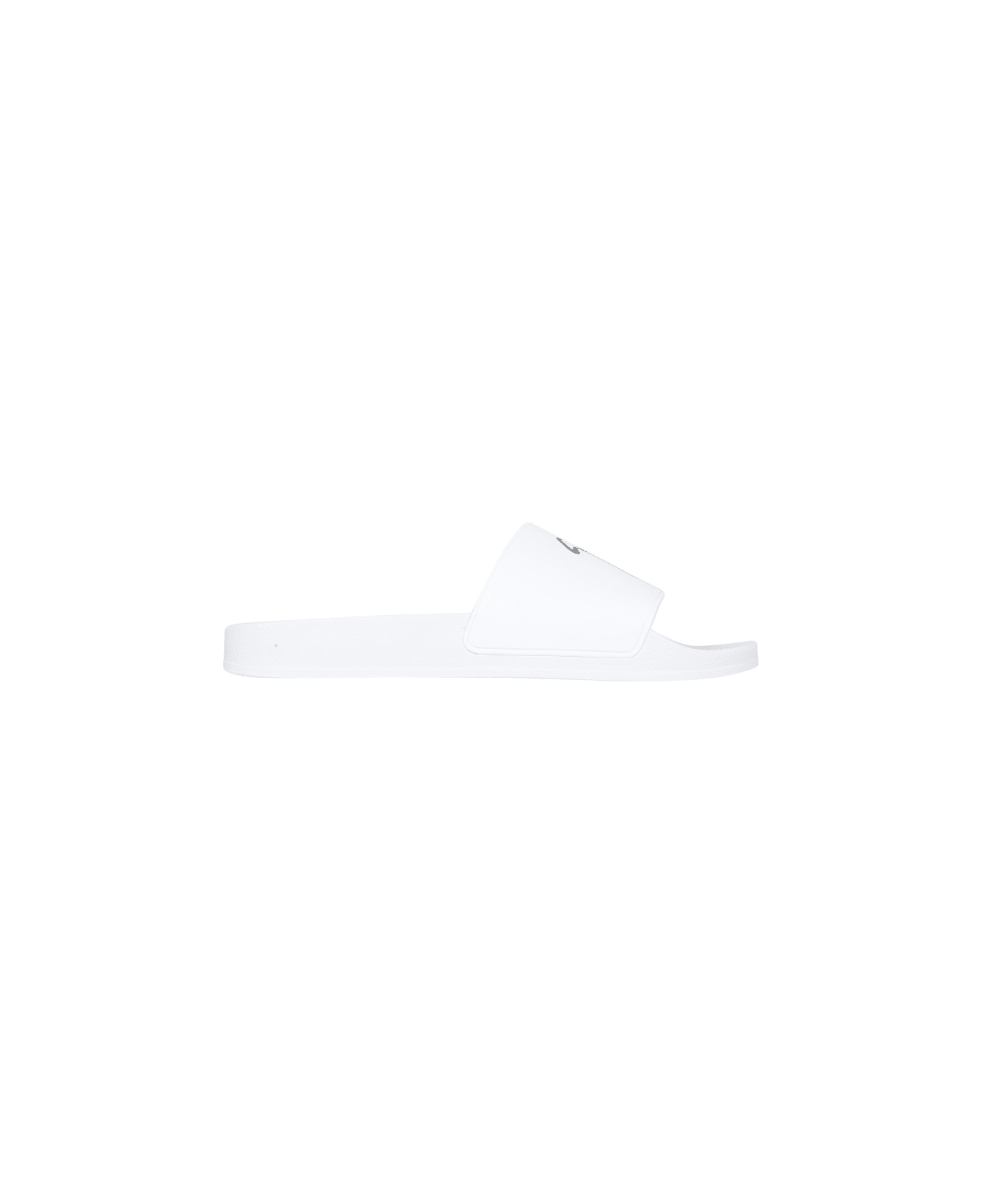 Giuseppe Zanotti Rubber Slide Sandals - WHITE