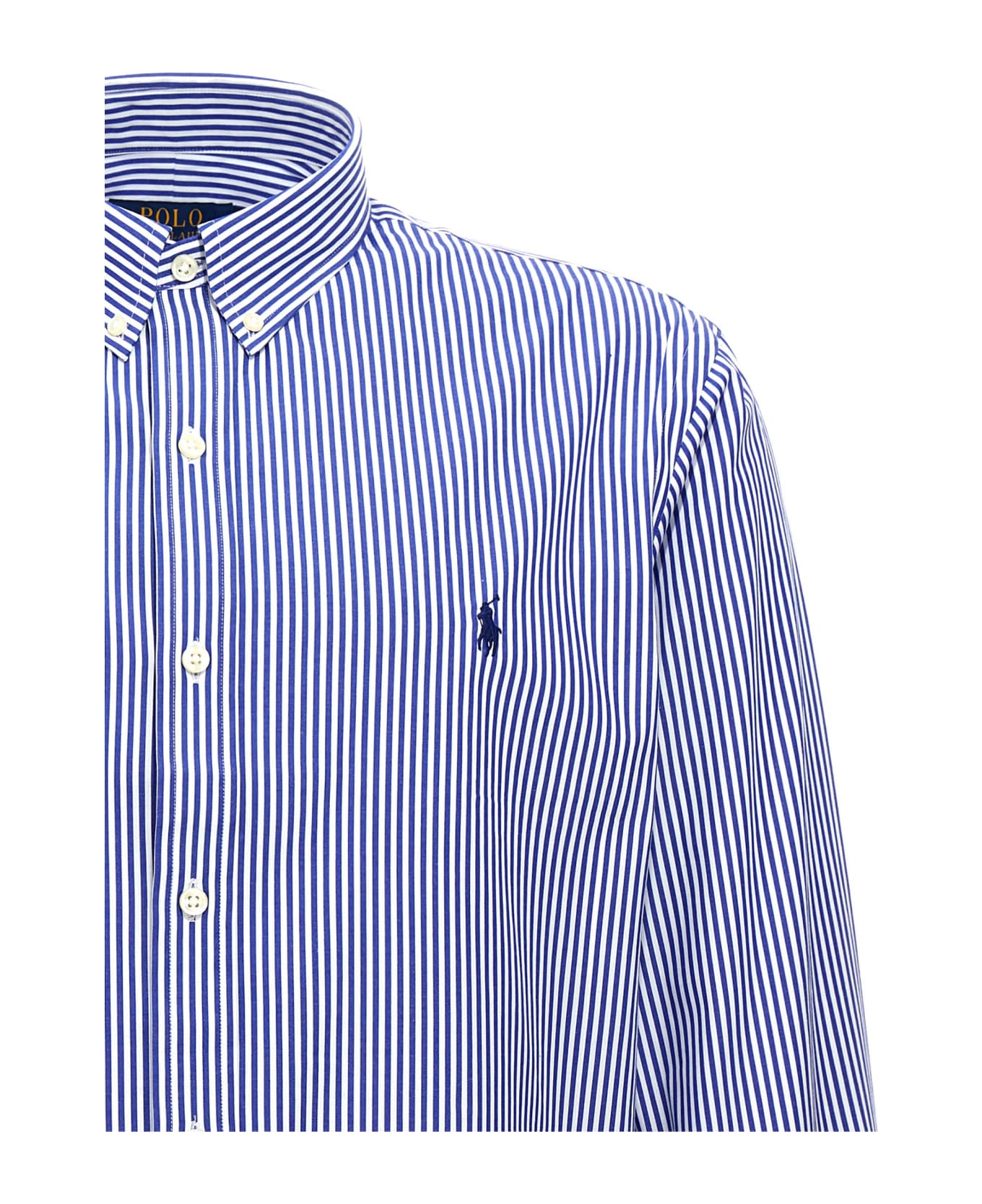 Polo Ralph Lauren 'sport' Shirt Polo Ralph Lauren - WHITE/BLU シャツ