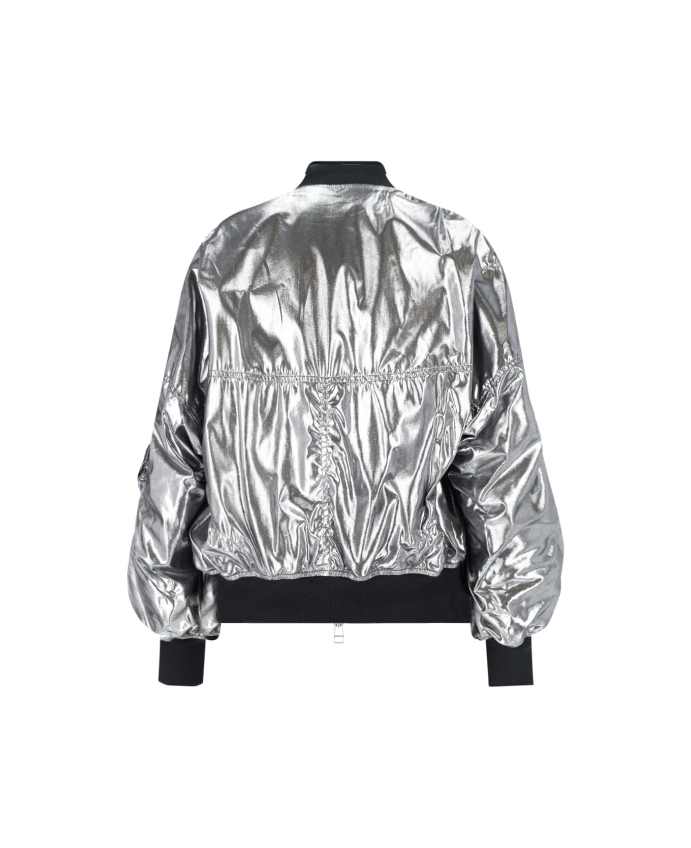 Junya Watanabe Zip Bomber Jacket - Silver