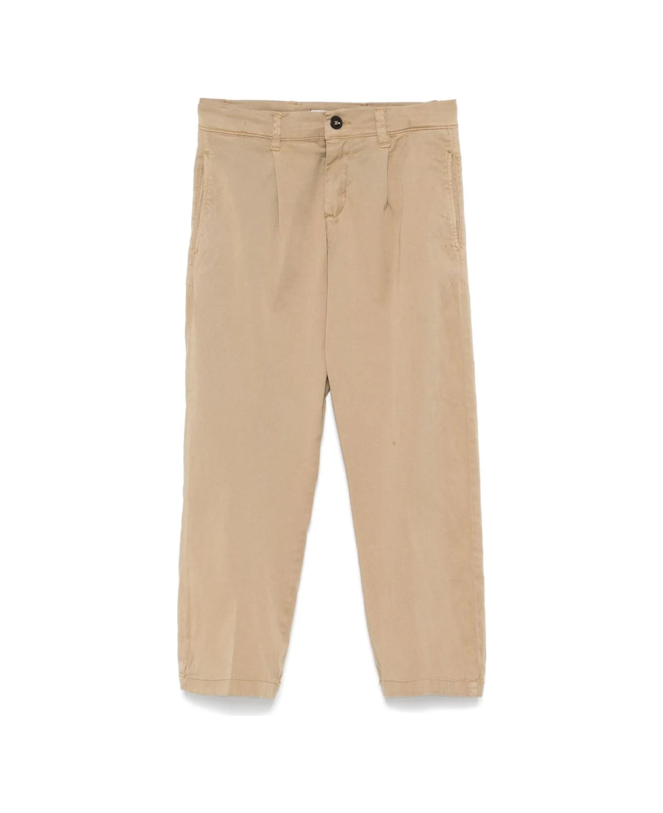 Paolo Pecora Pantaloni Dritti - Brown