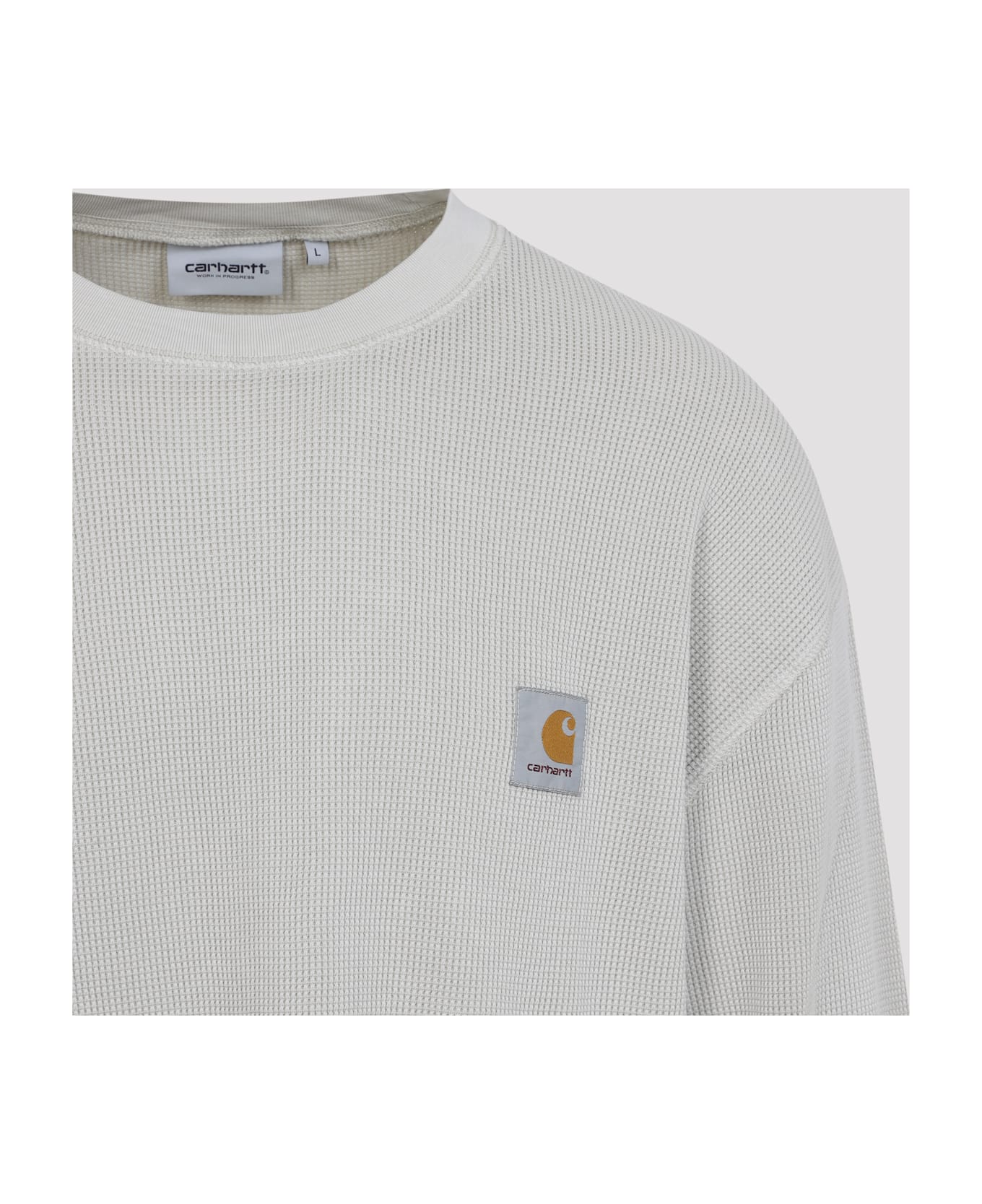 Carhartt Long Sleeves Vista Waffle T-shirt - Fleur De Sel