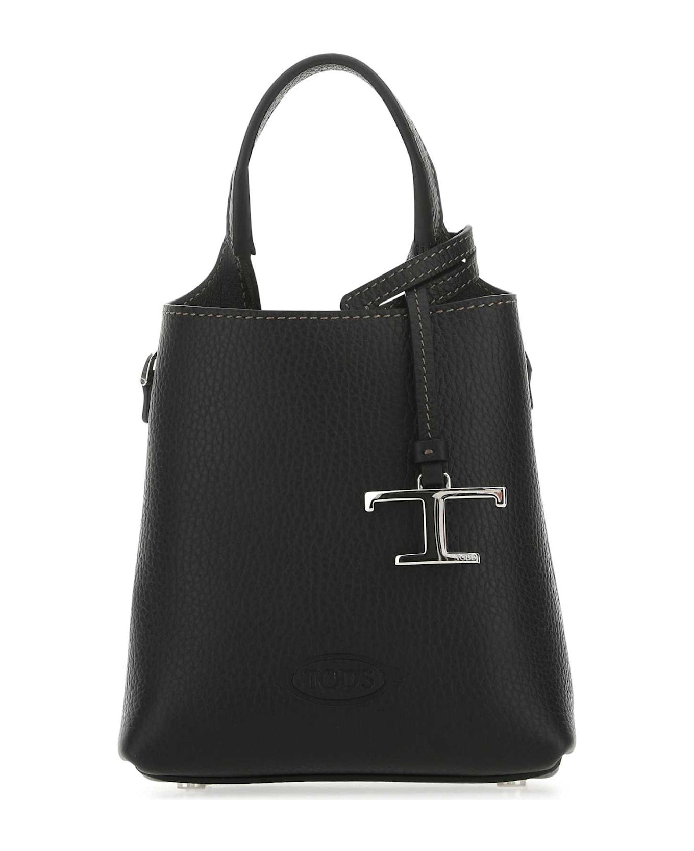 Tod's Black Leather Micro Handbag - B999