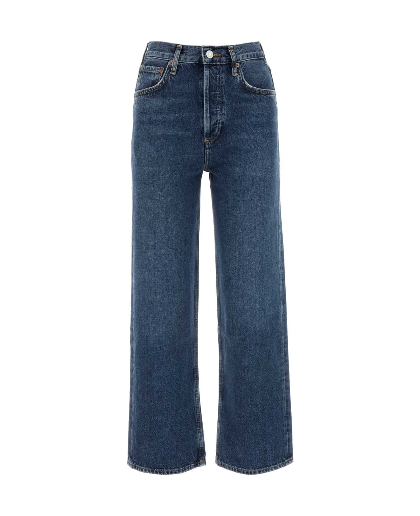 AGOLDE Denim Ren Wide-leg Jeans - CONTL