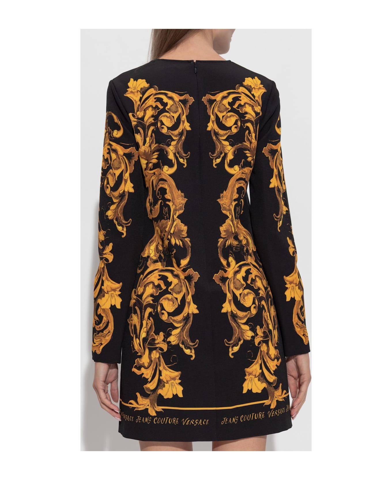 Versace Jeans Couture Dress With 
barocco
 Print - multicolored