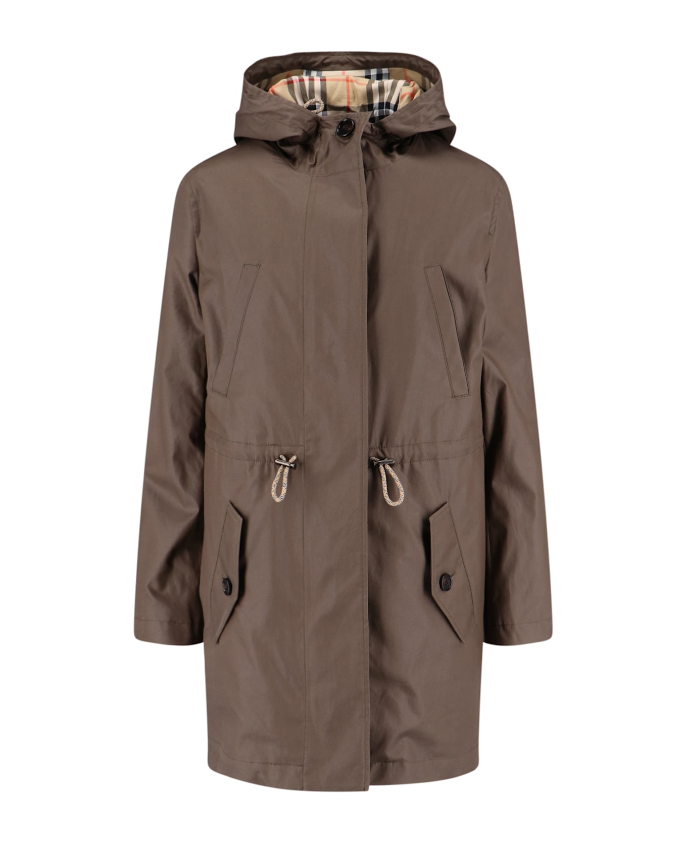Burberry Classic Parka - Green