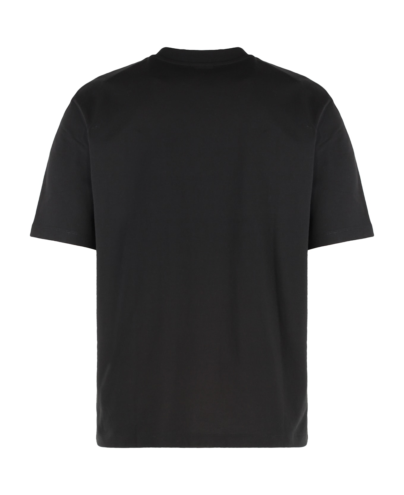 Hugo Boss Hugo X Racing Bulls - Cotton Crew-neck T-shirt - black