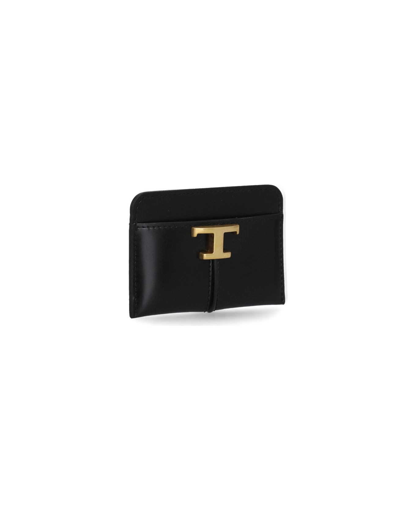 Tod's T Timeless Card Holder - Black