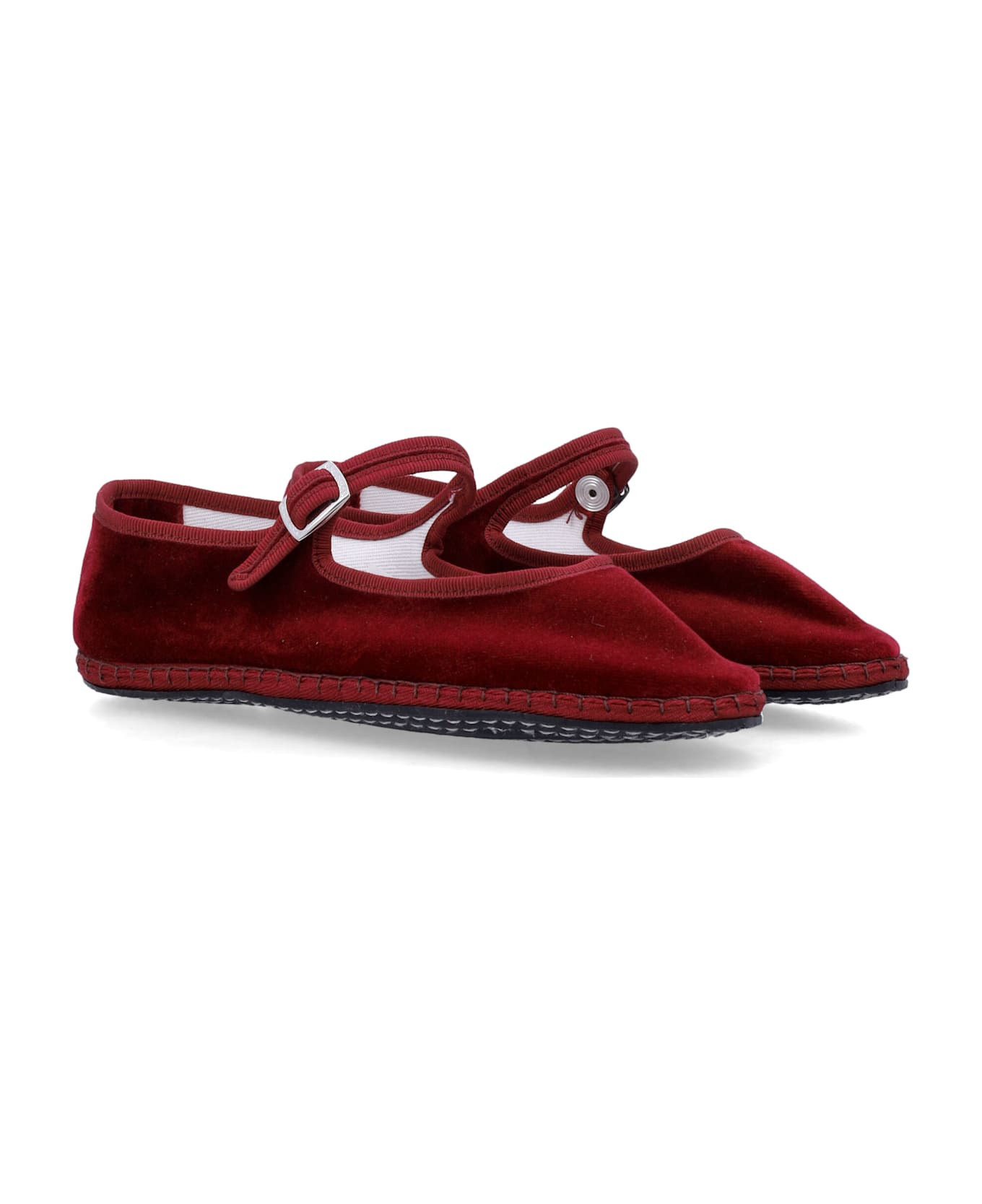 Drogheria Crivellini La Papousse Flat Shoes - BURGUNDY